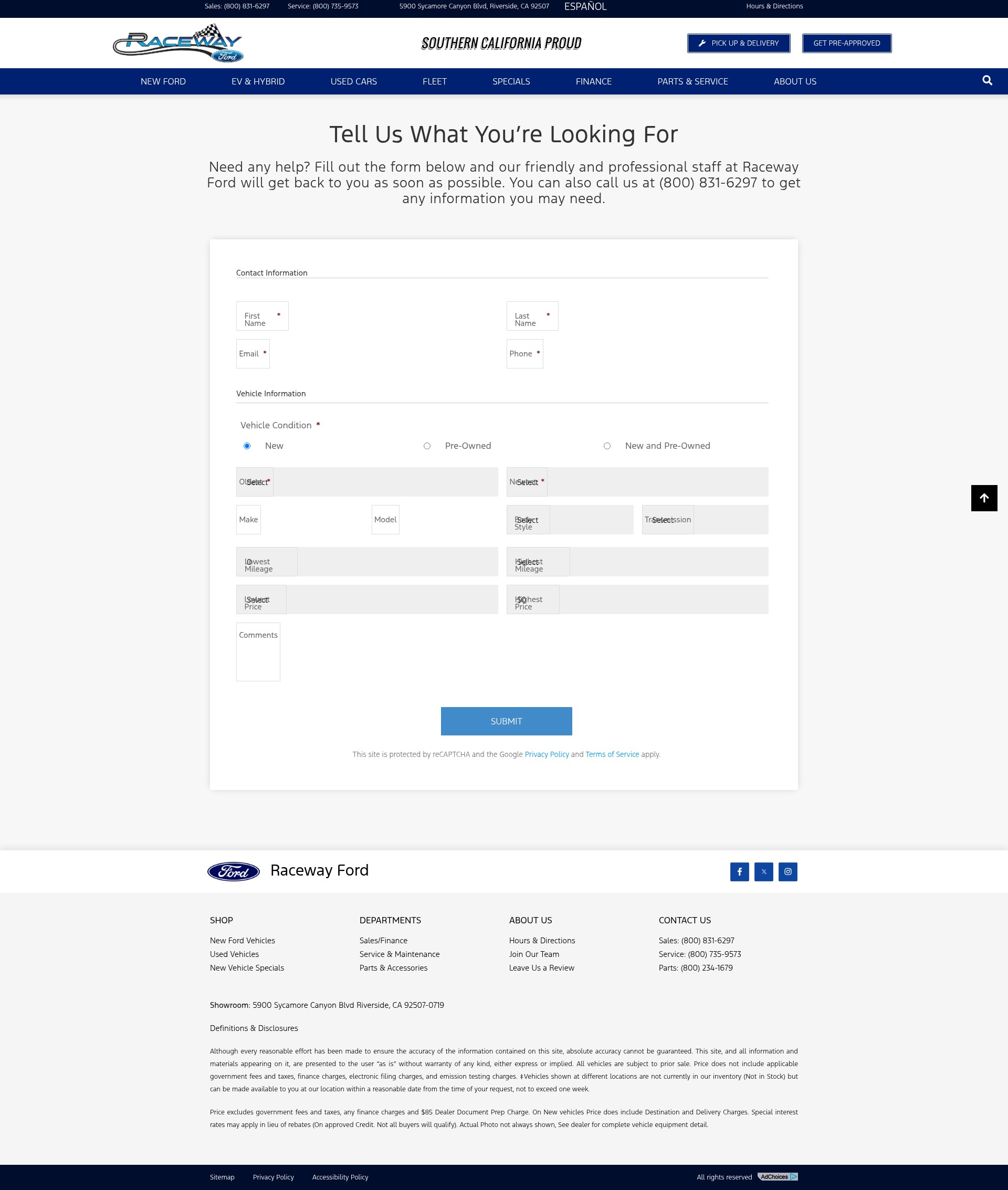 Landing Page