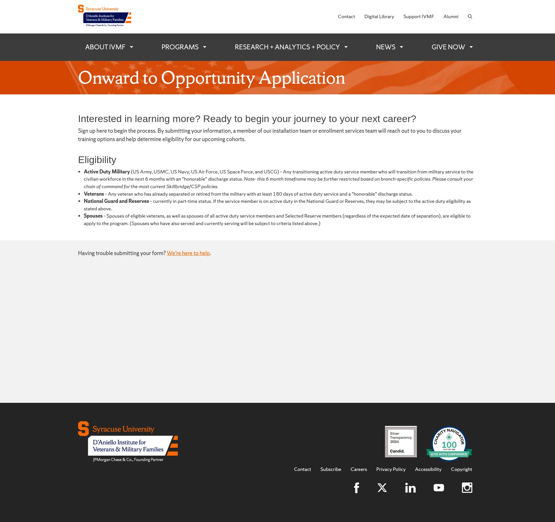 Landing Page