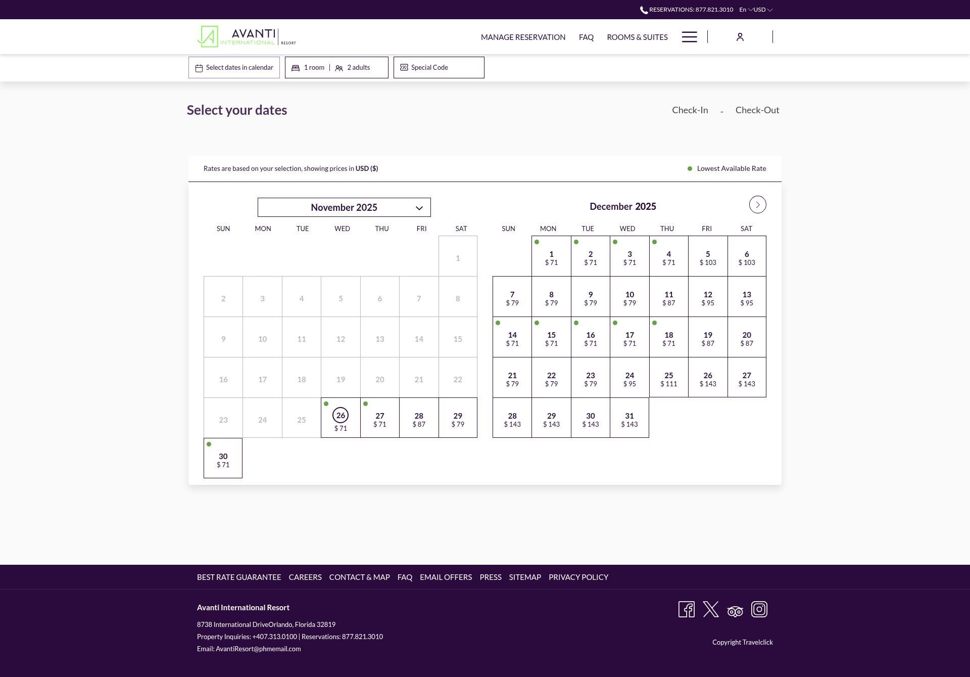 Landing Page