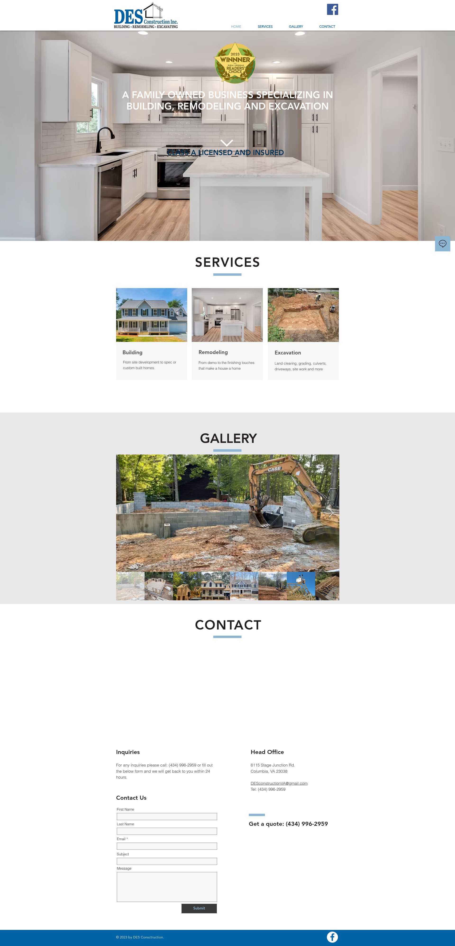 Landing Page
