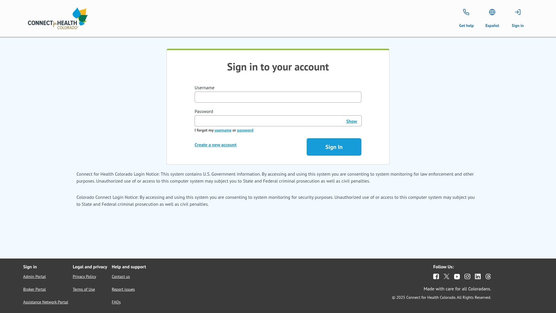 Landing Page
