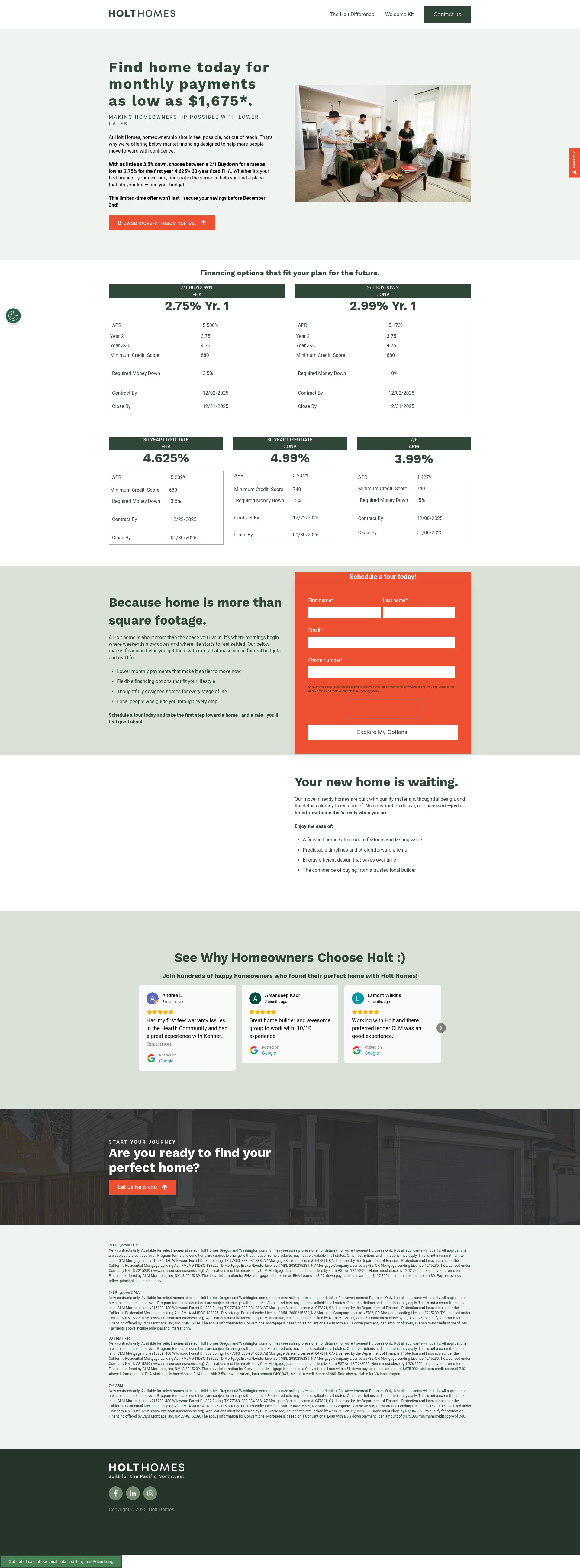 Landing Page