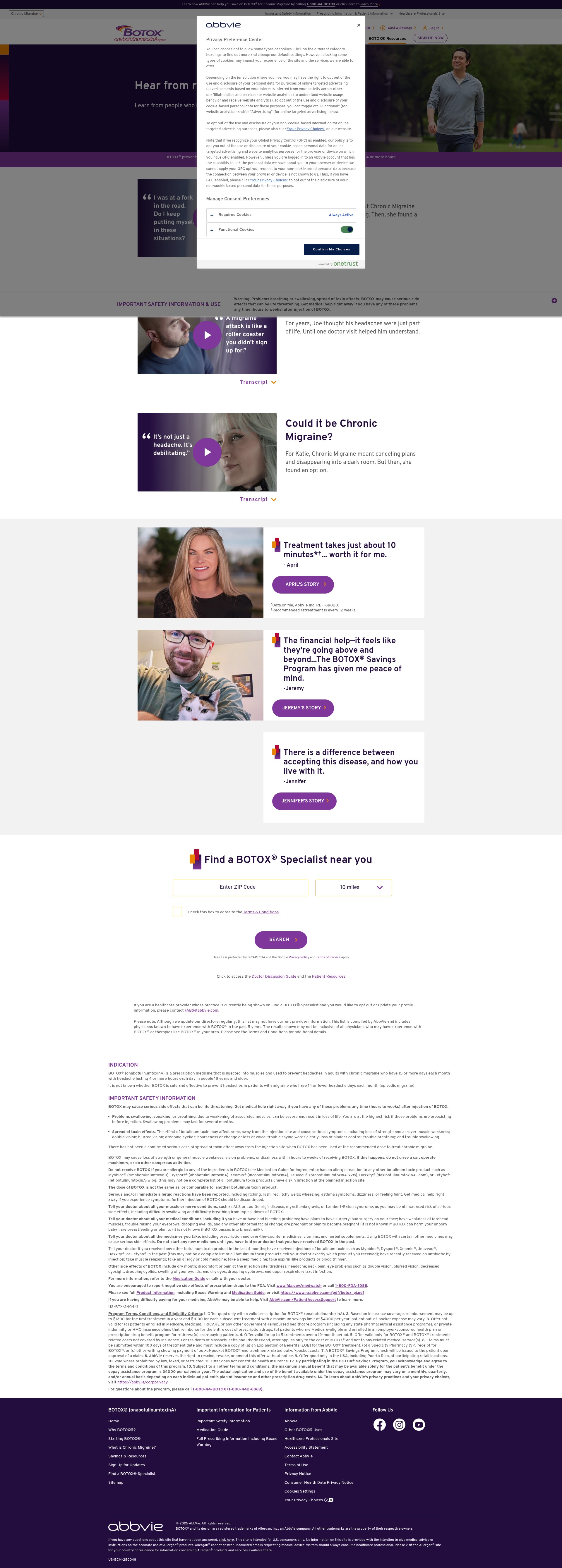 Landing Page