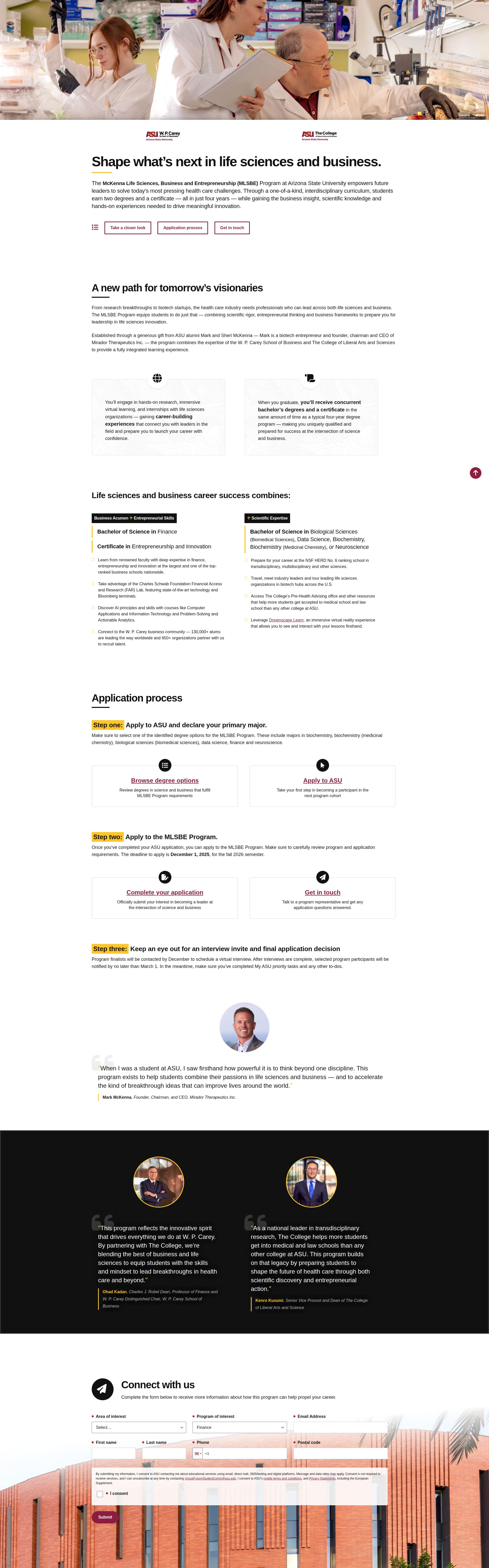 Landing Page