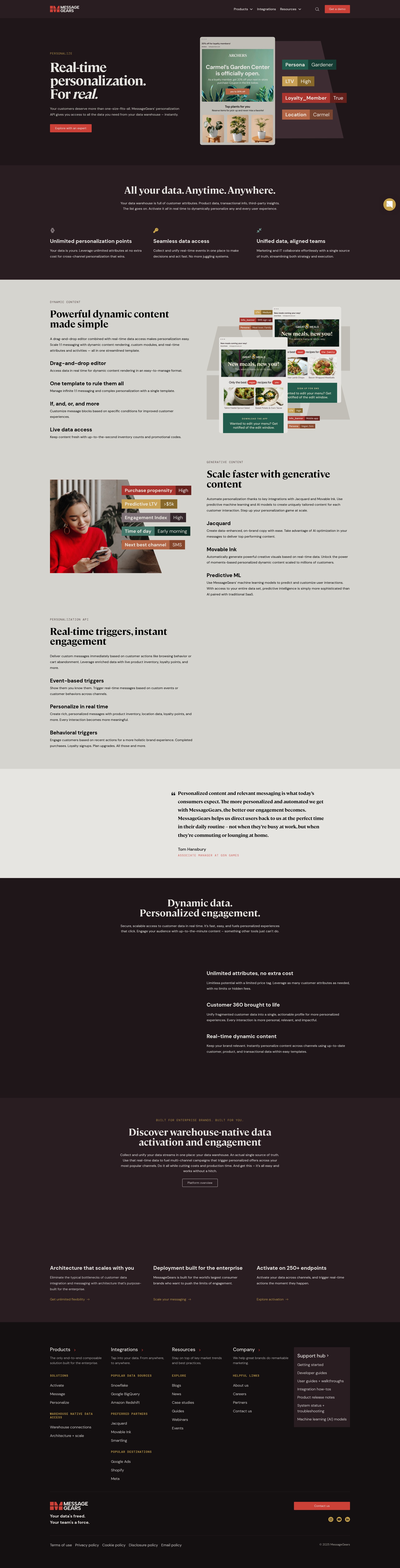 Landing Page