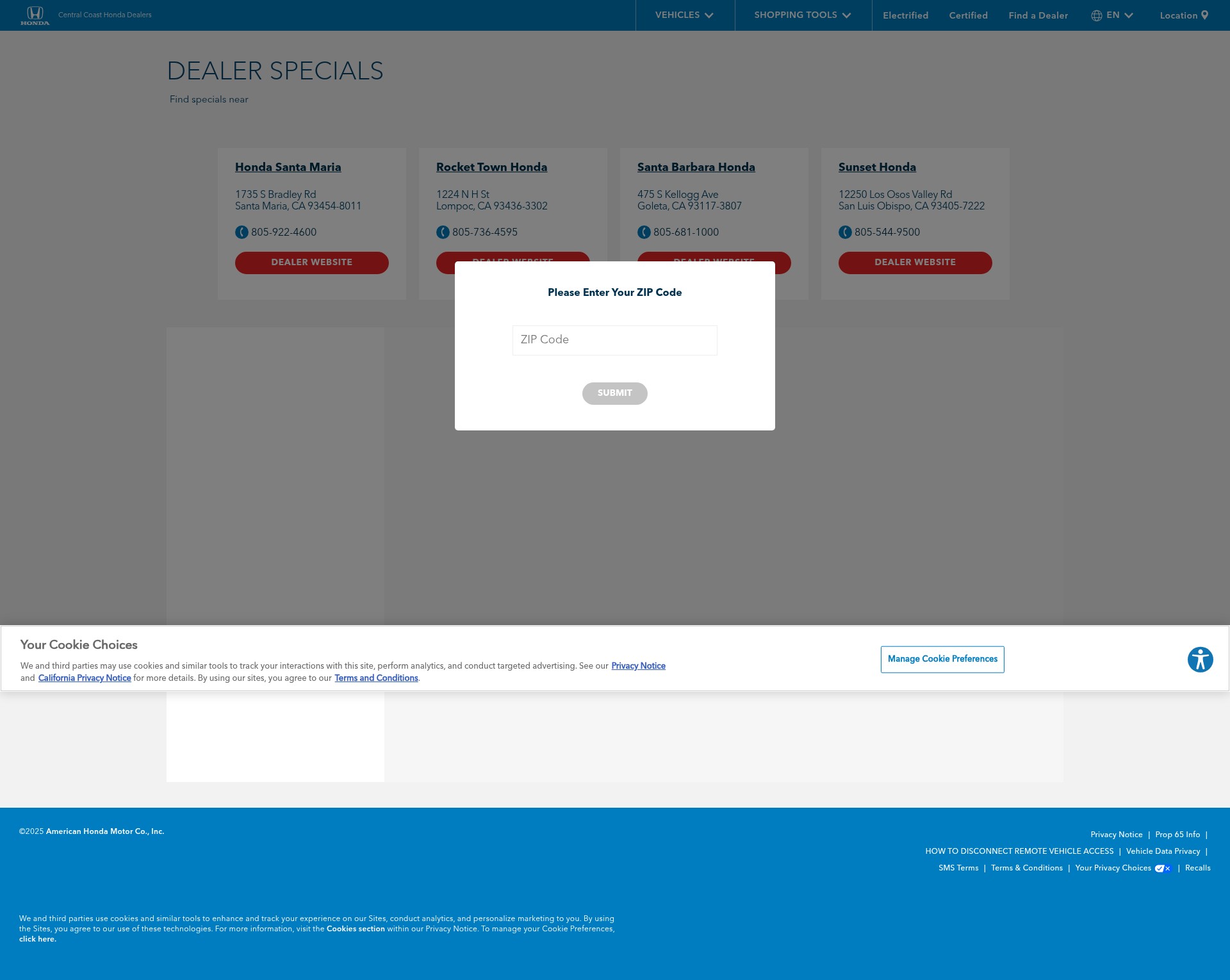 Landing Page