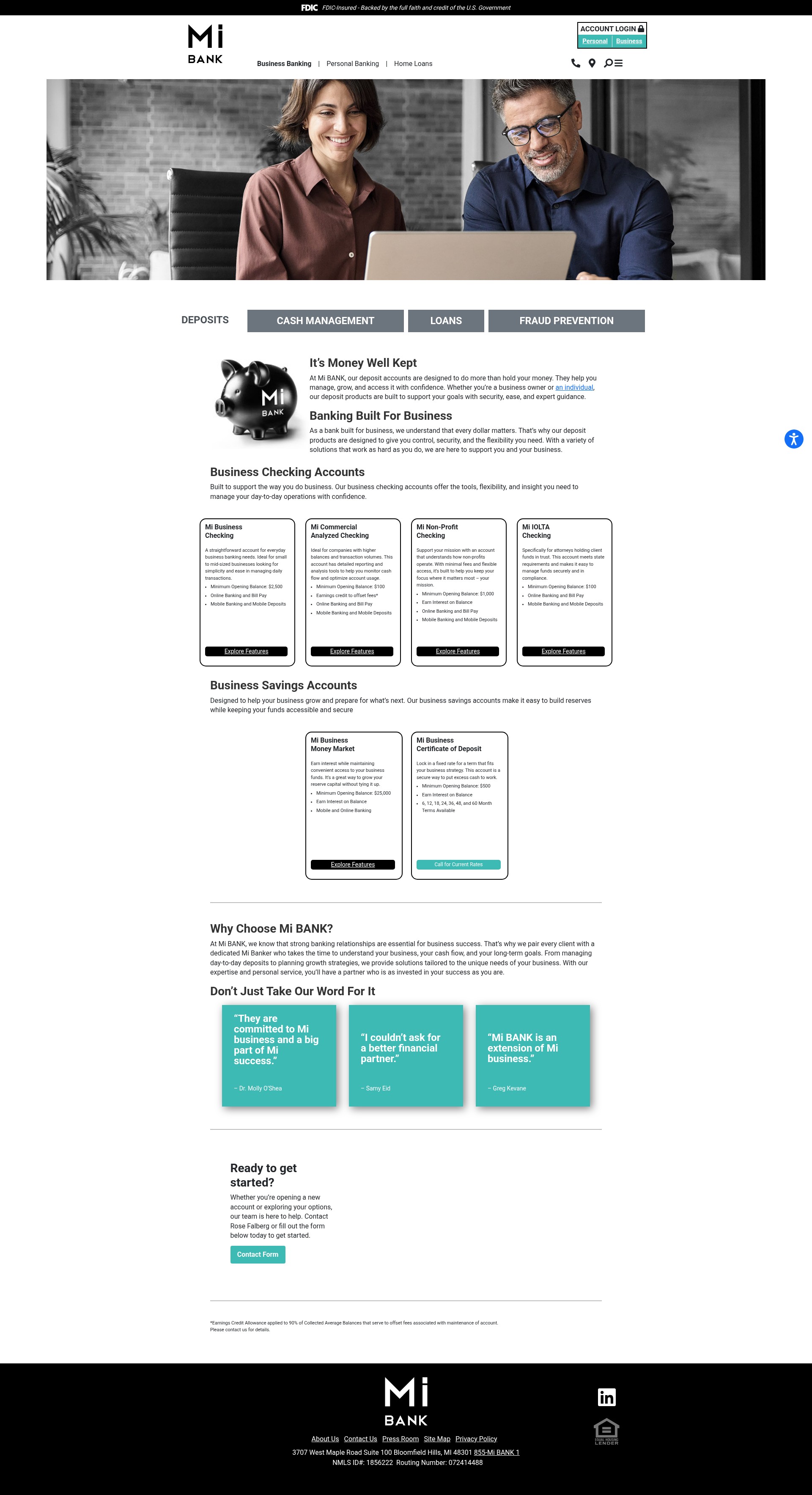 Landing Page