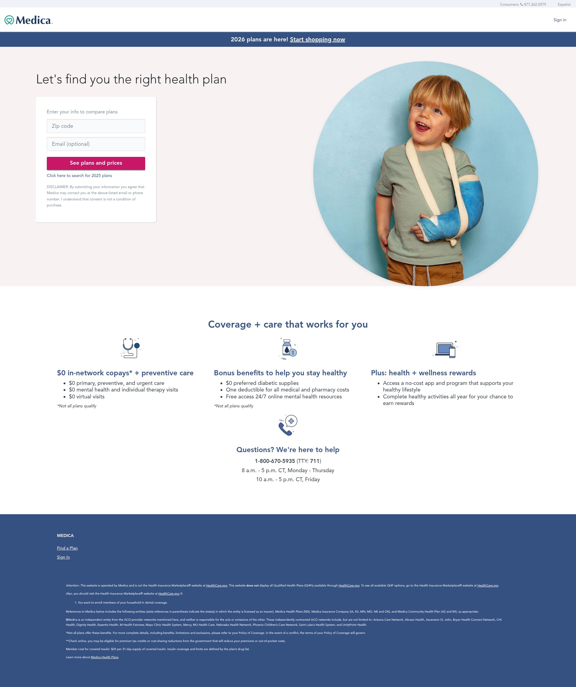 Landing Page