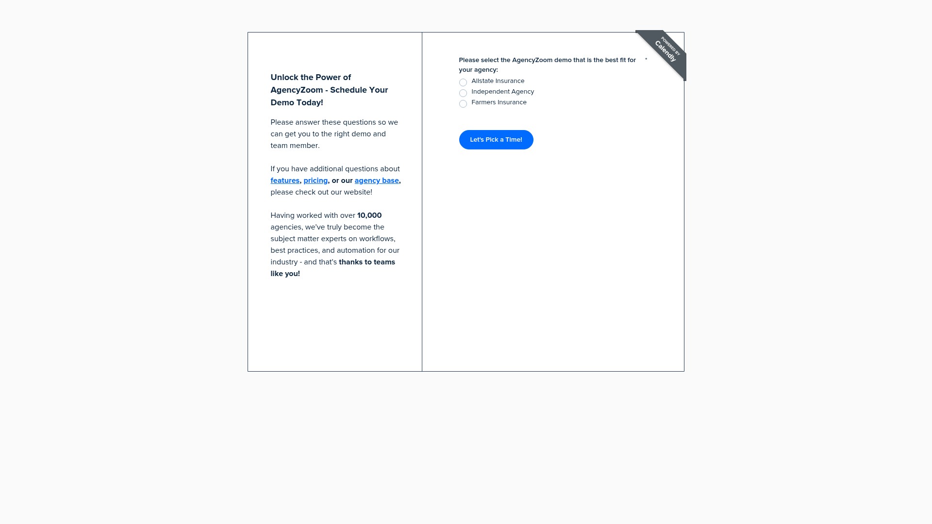 Landing Page