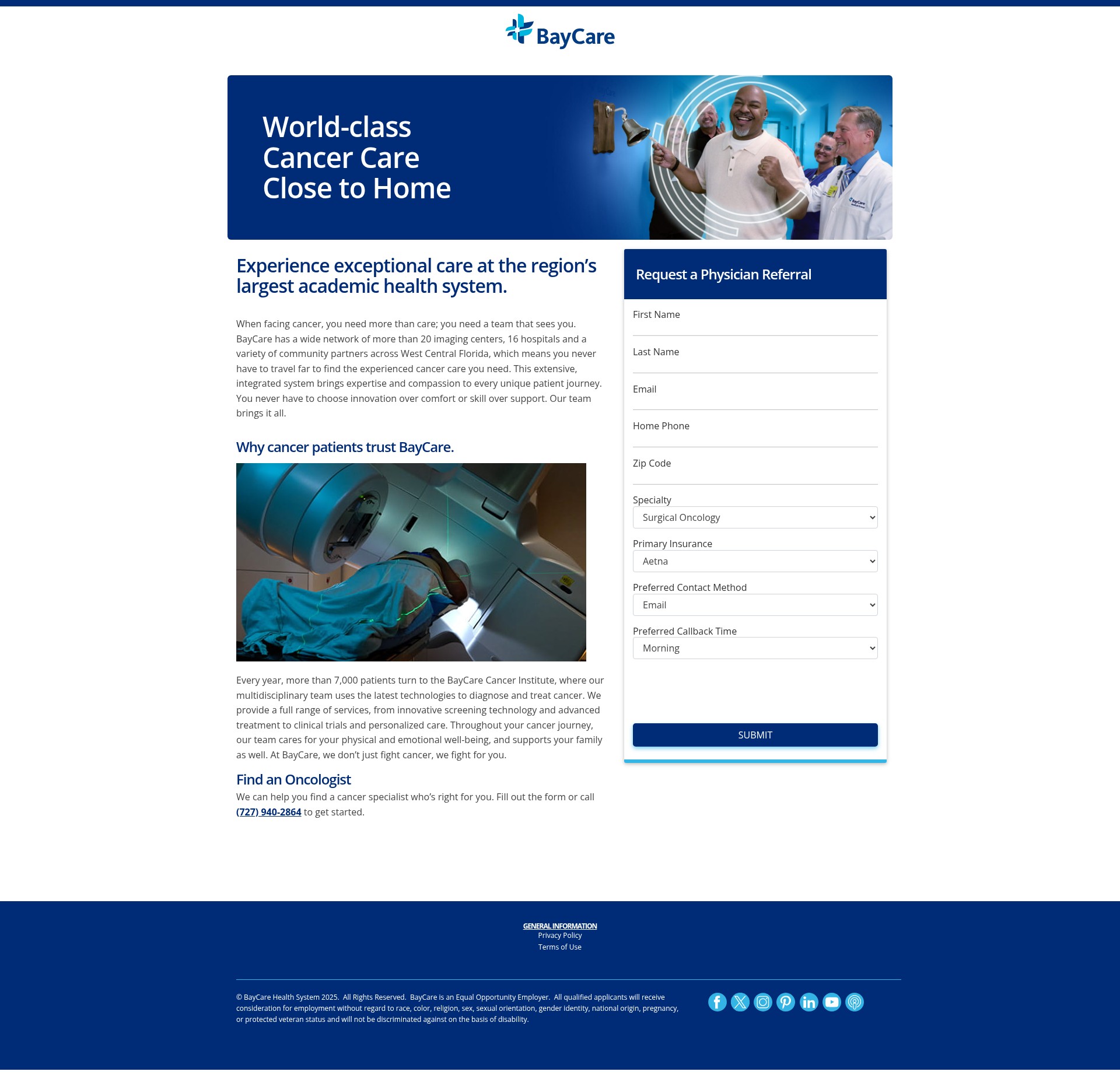 Landing Page