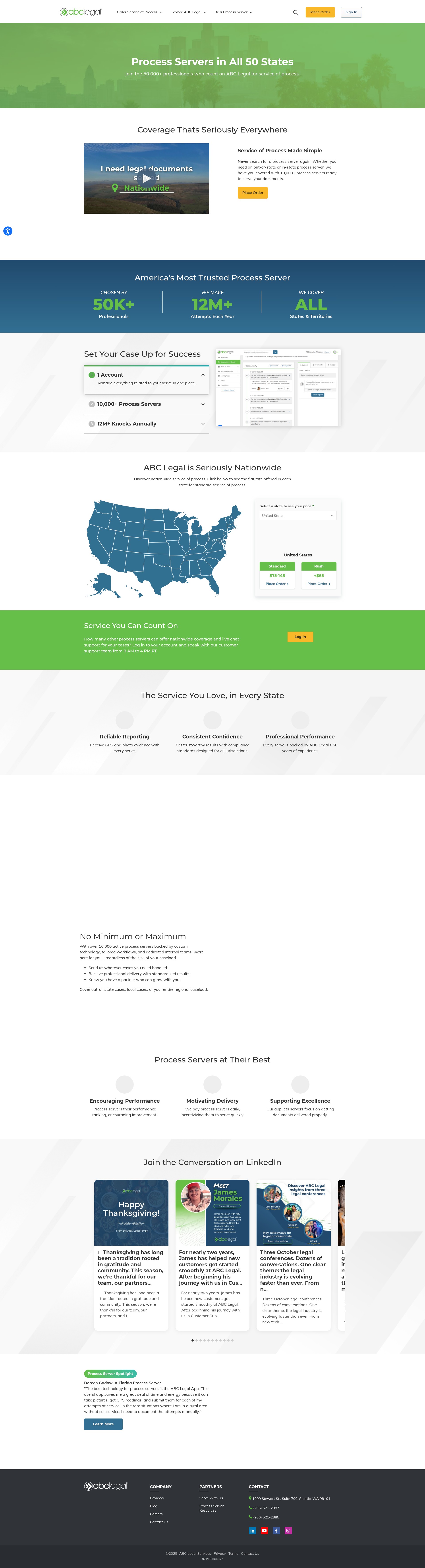 Landing Page