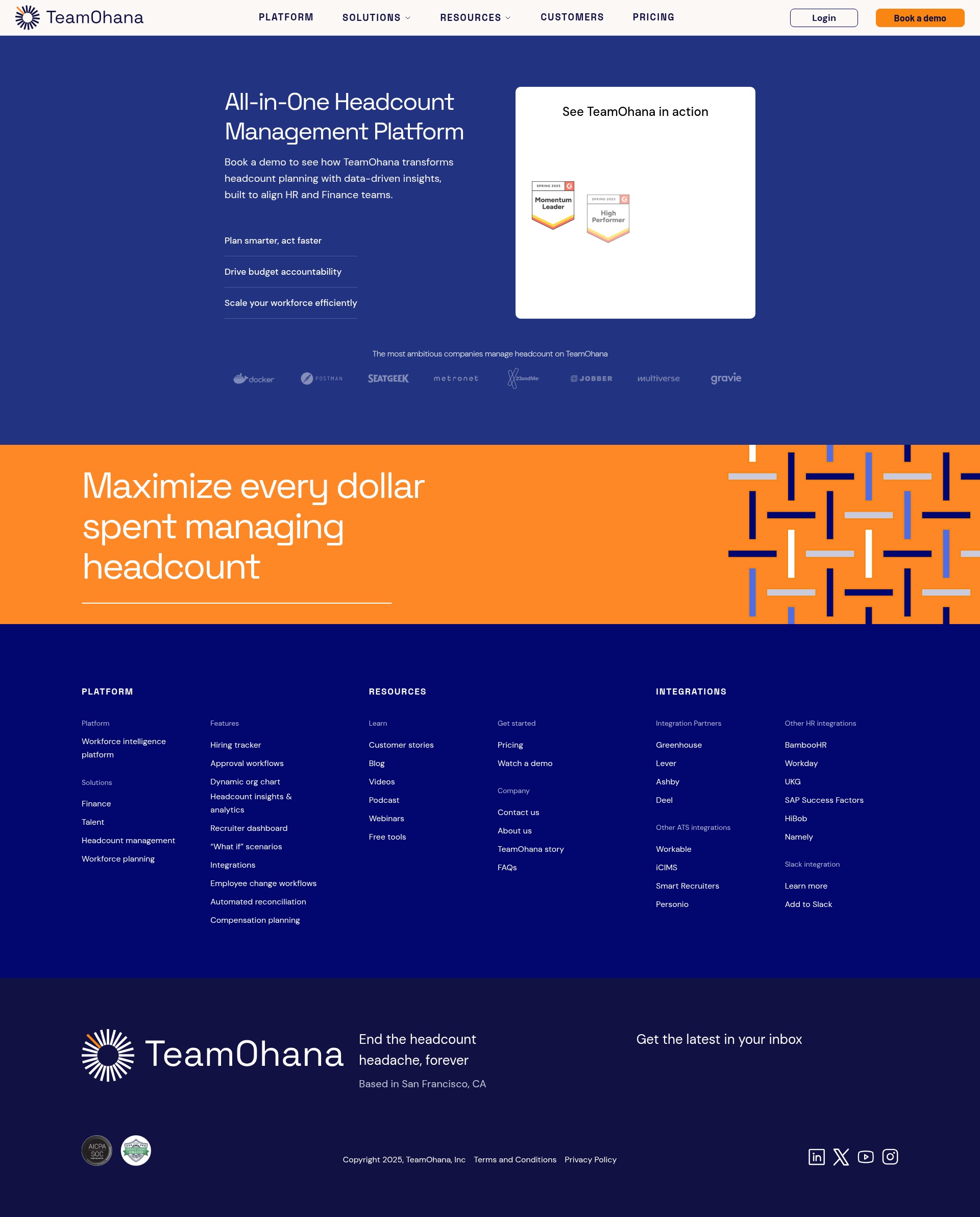 Landing Page