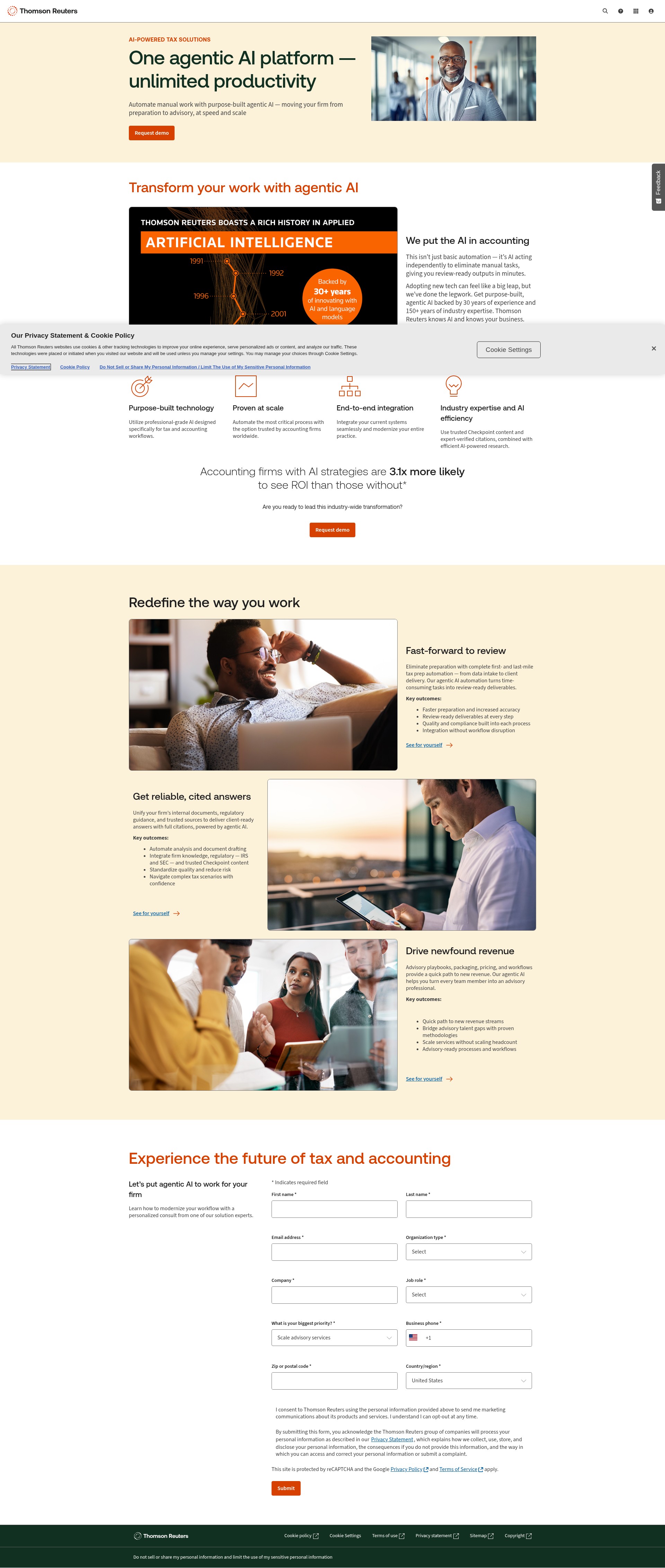Landing Page