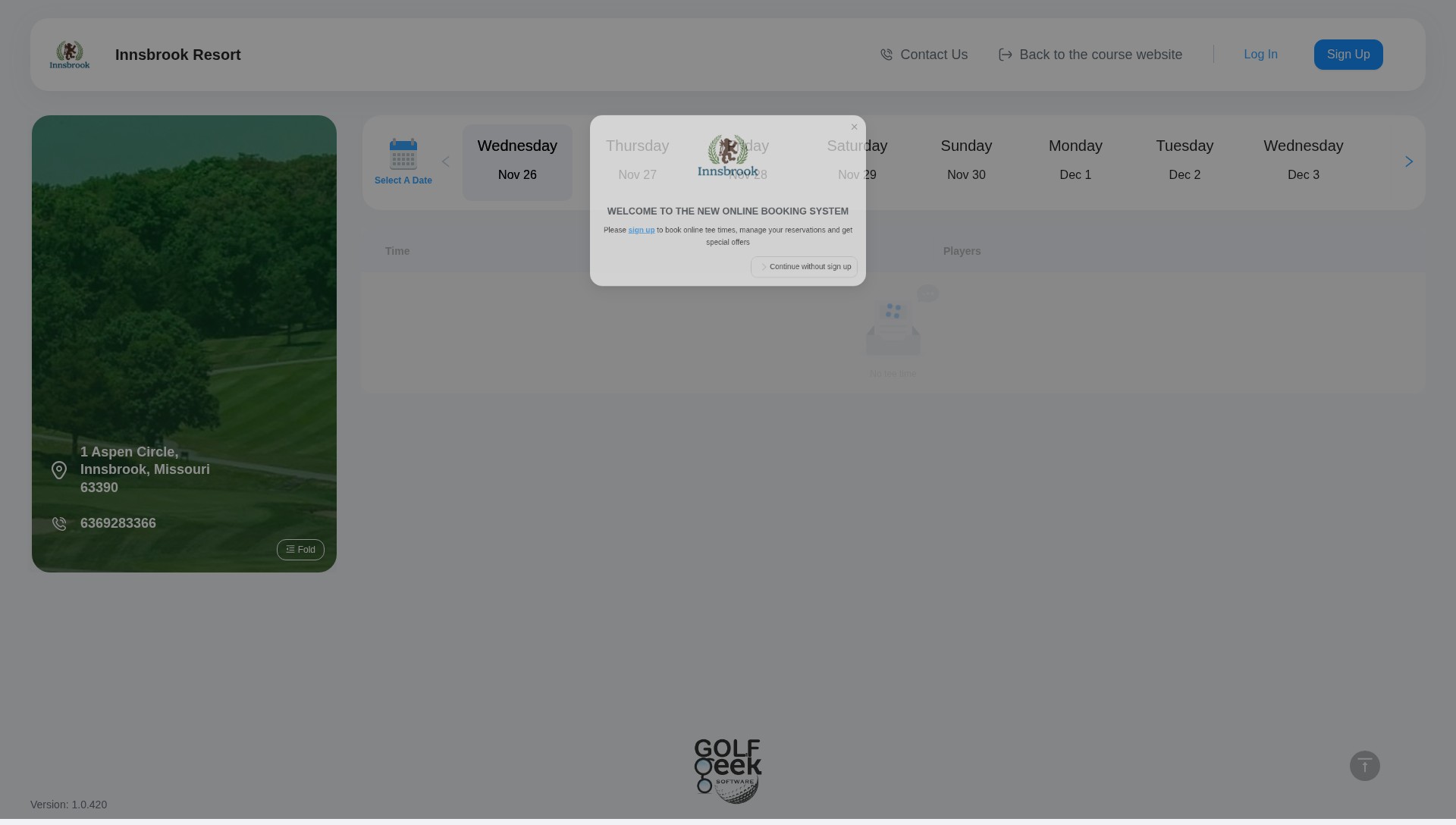 Landing Page