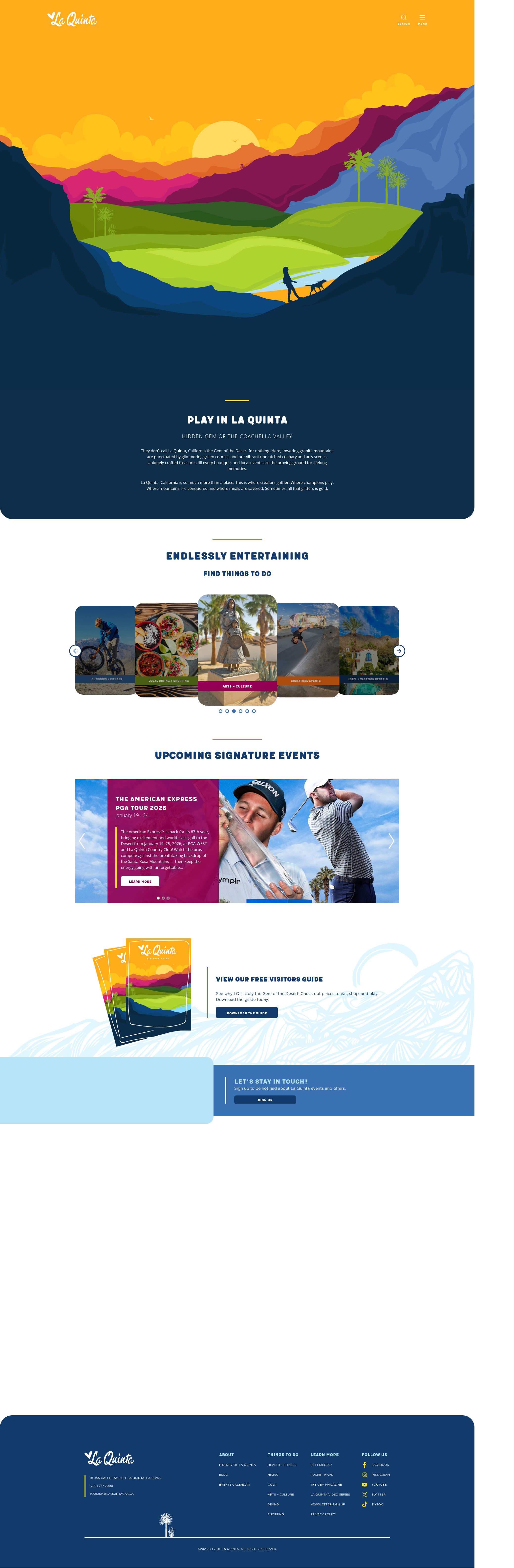 Landing Page
