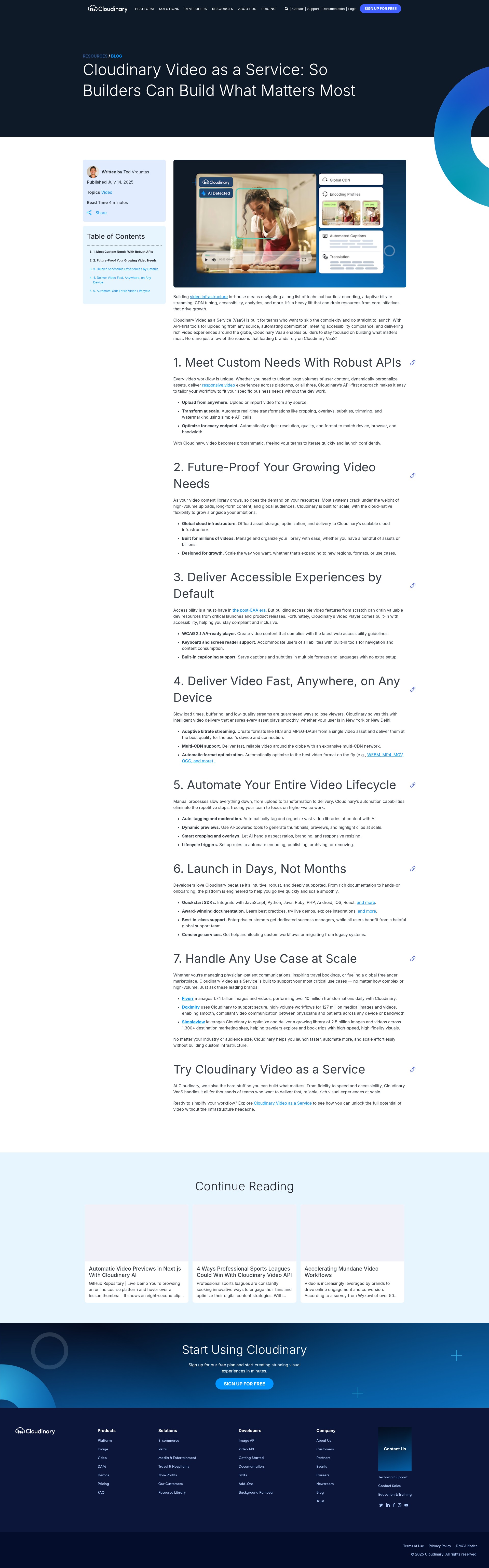 Landing Page