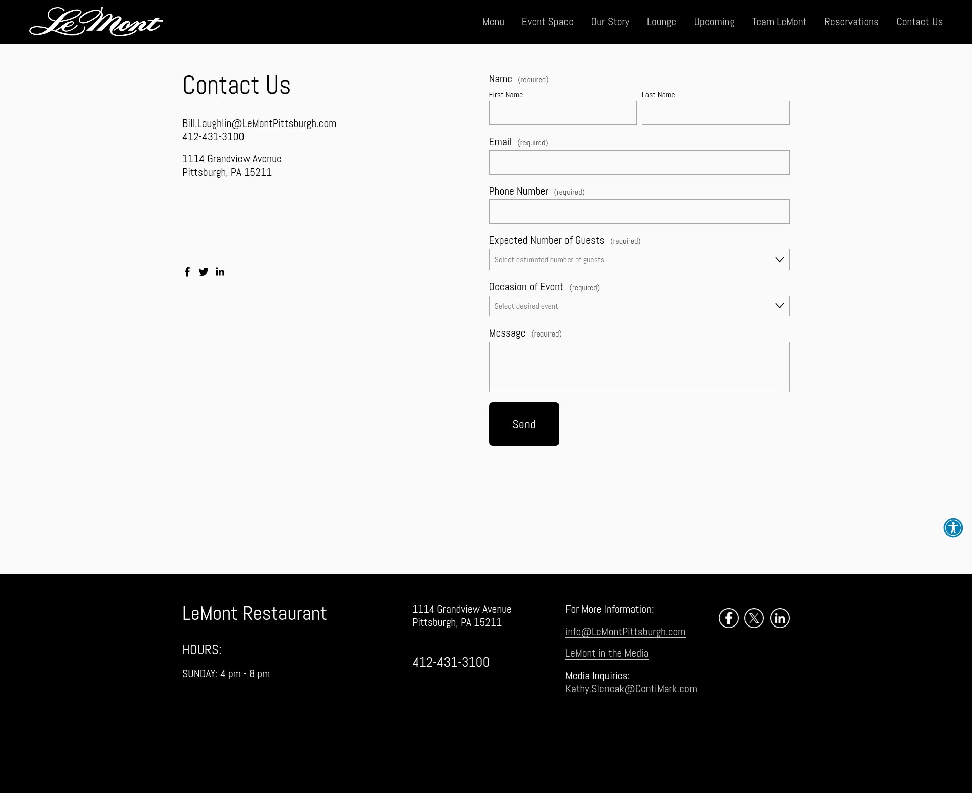 Landing Page