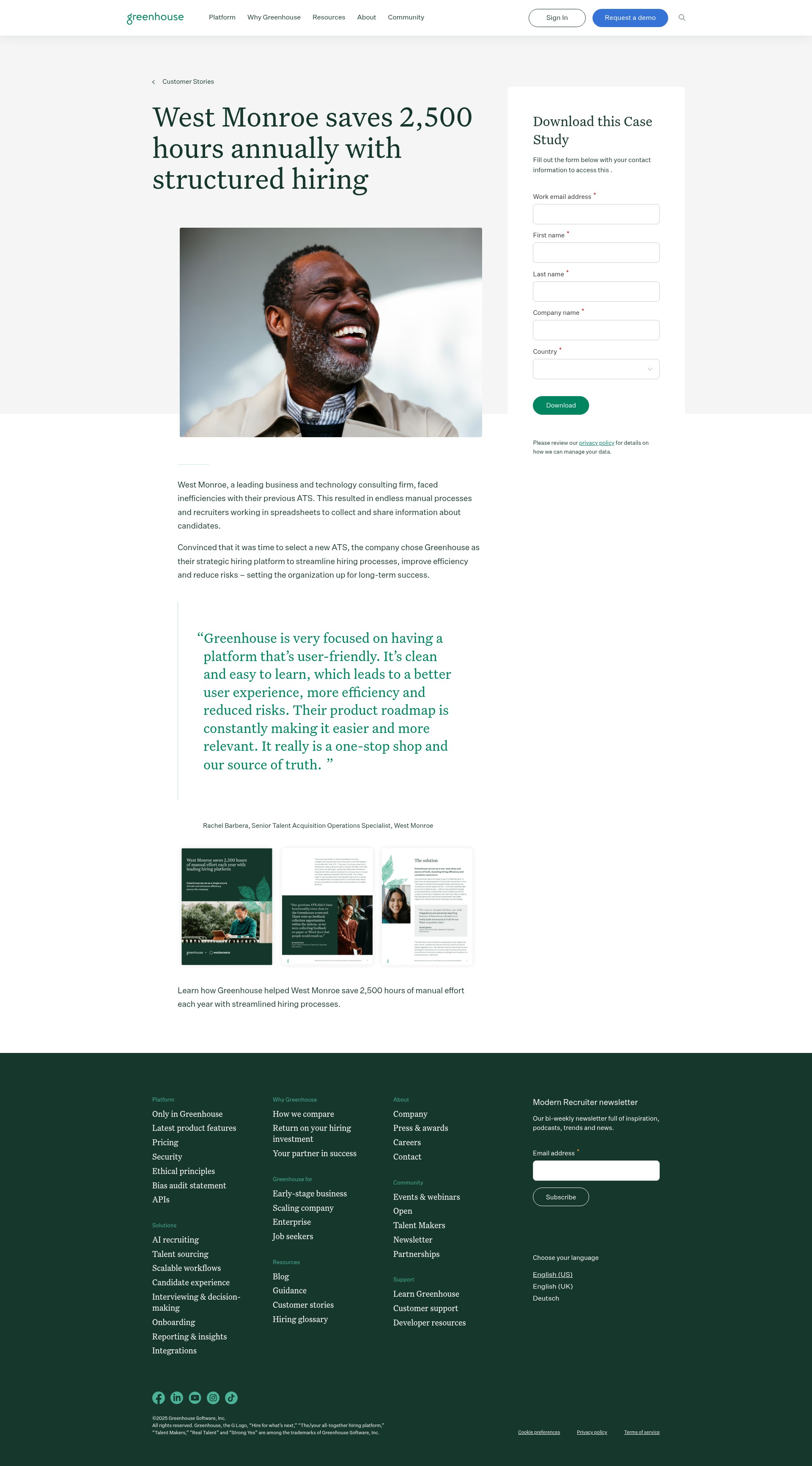 Landing Page