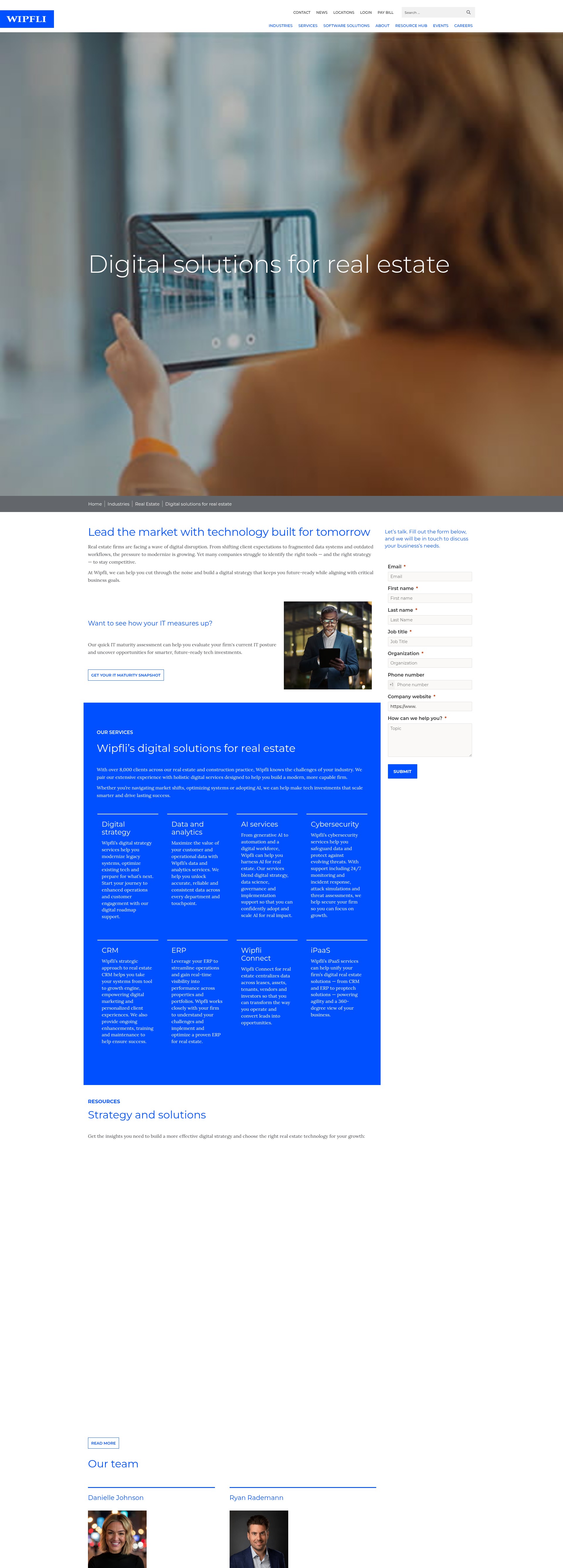 Landing Page
