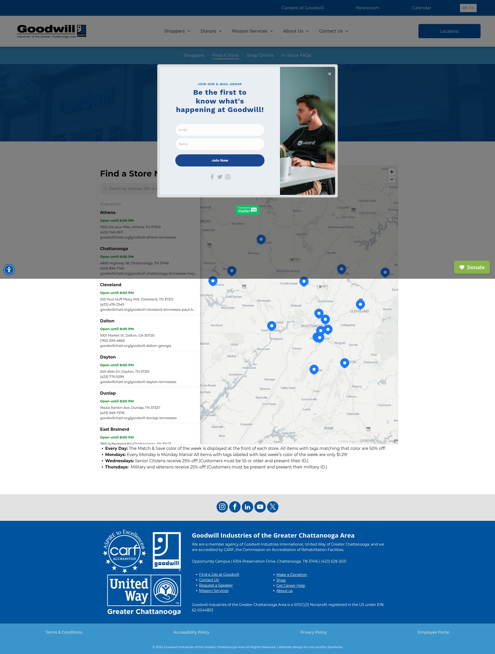 Landing Page