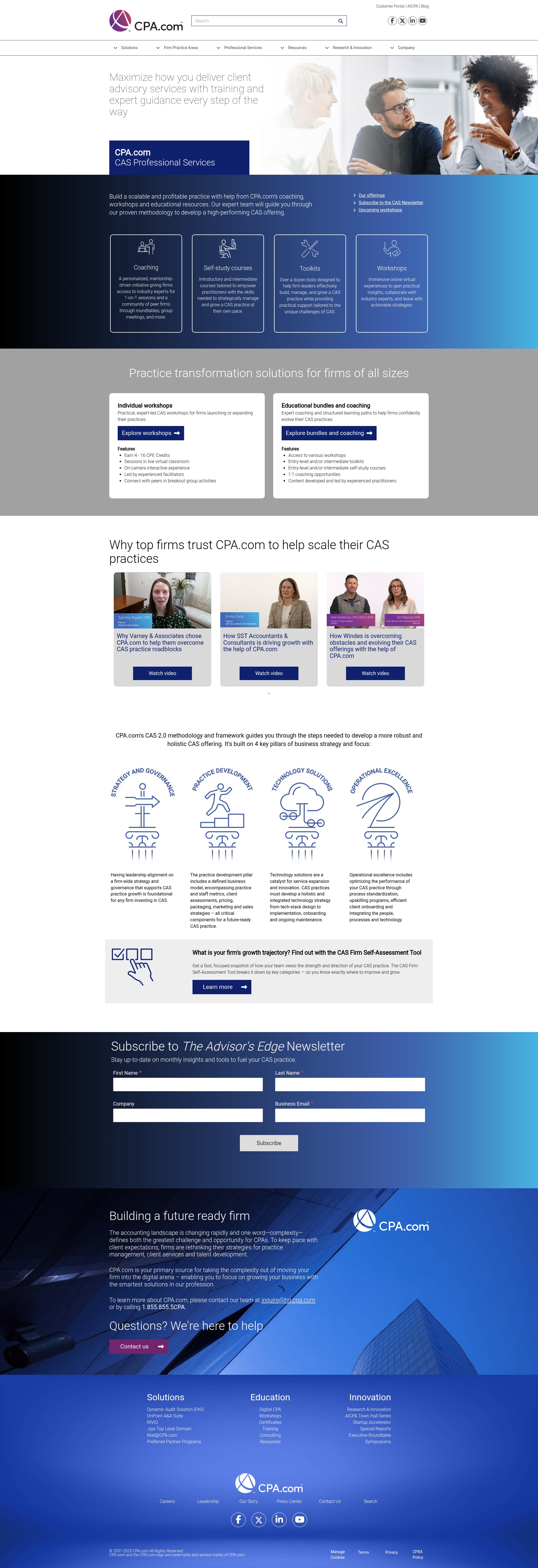Landing Page