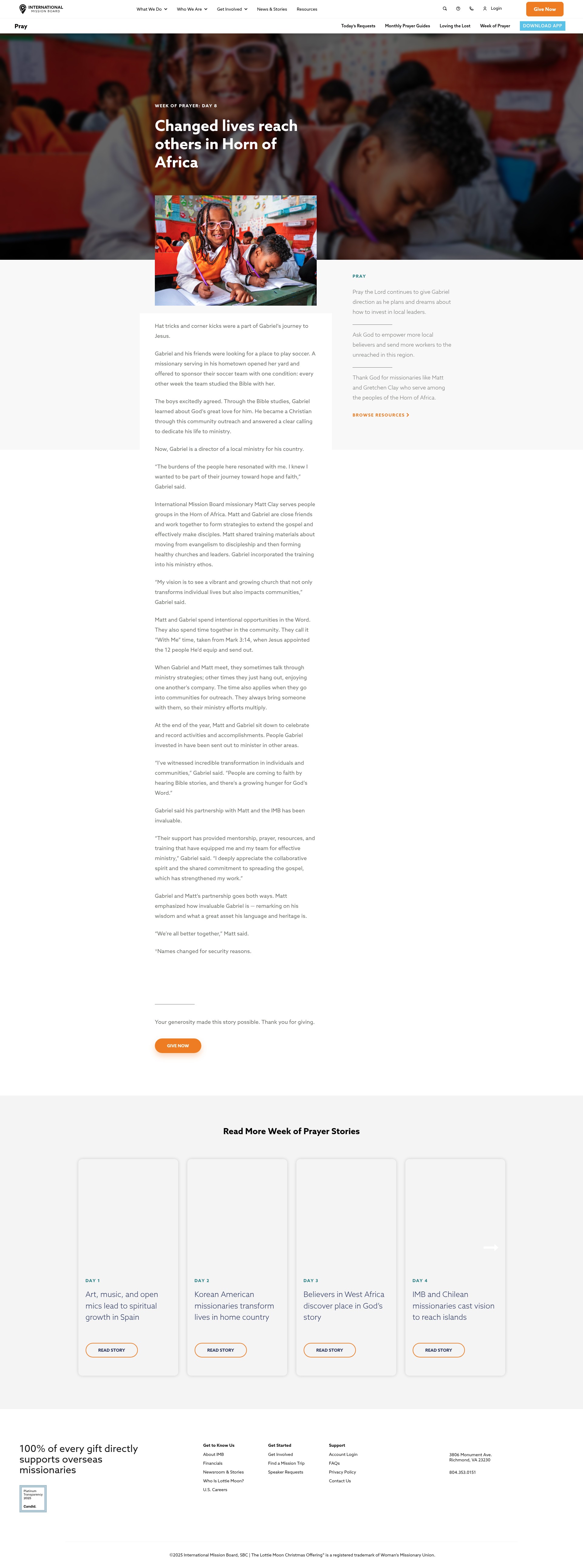 Landing Page