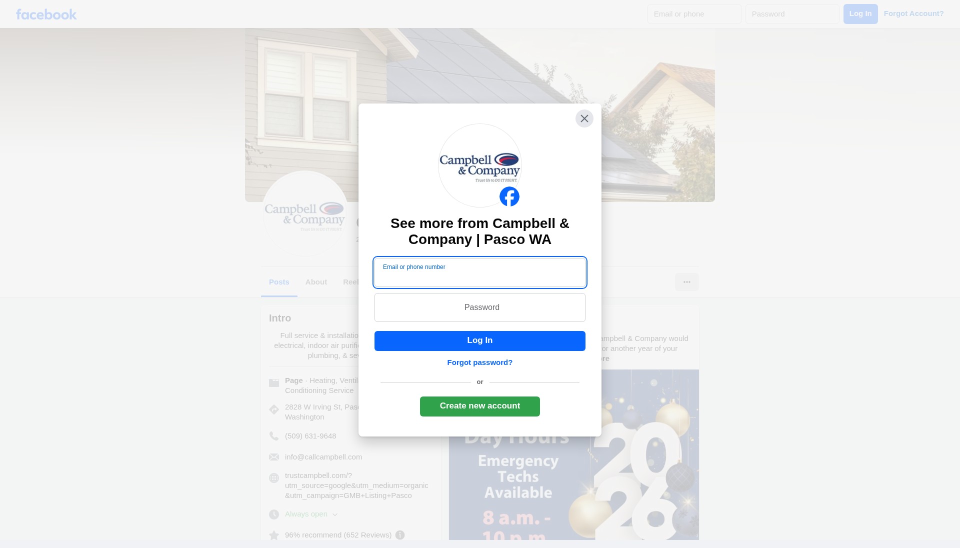 Landing Page