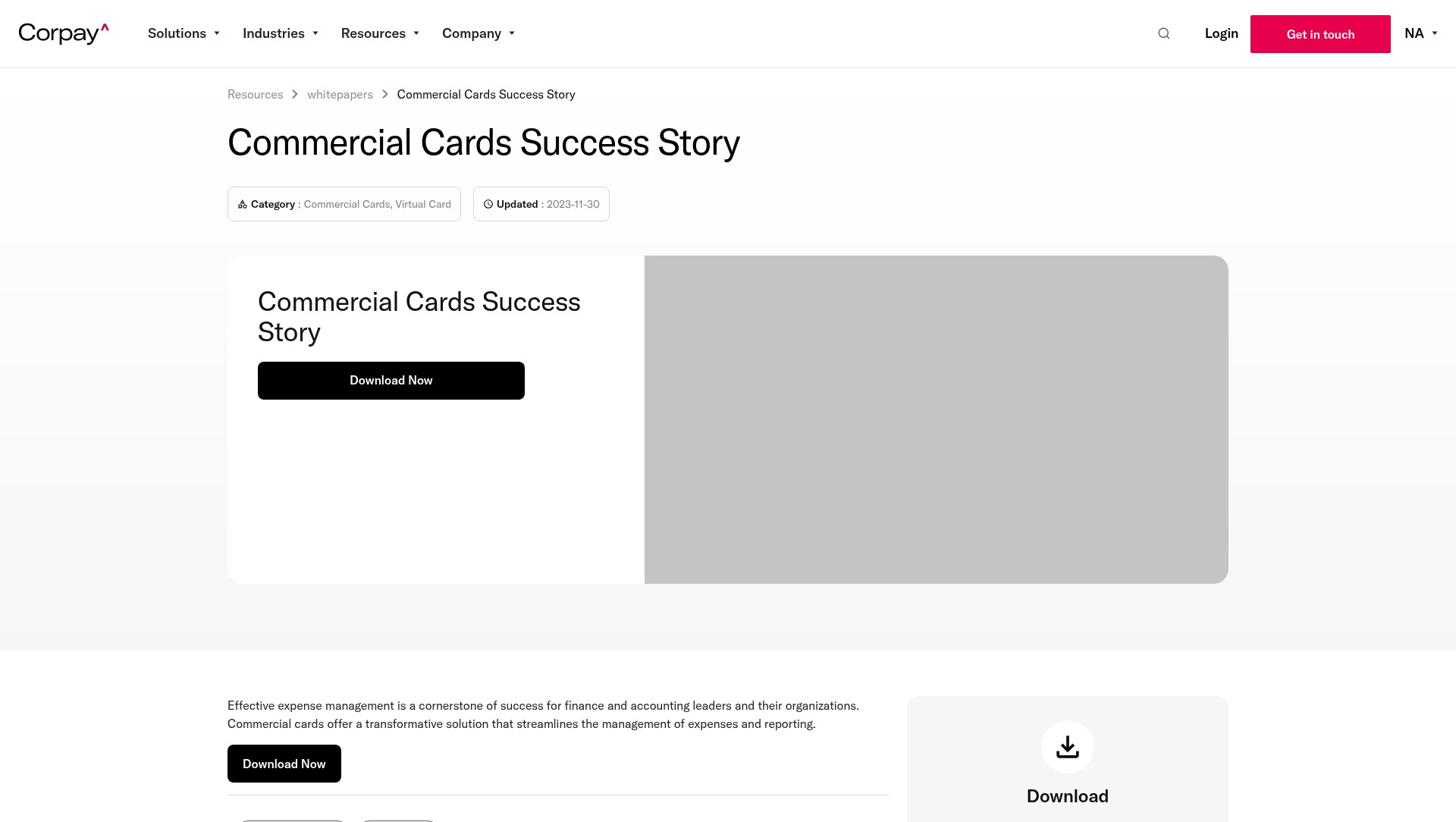 Landing Page