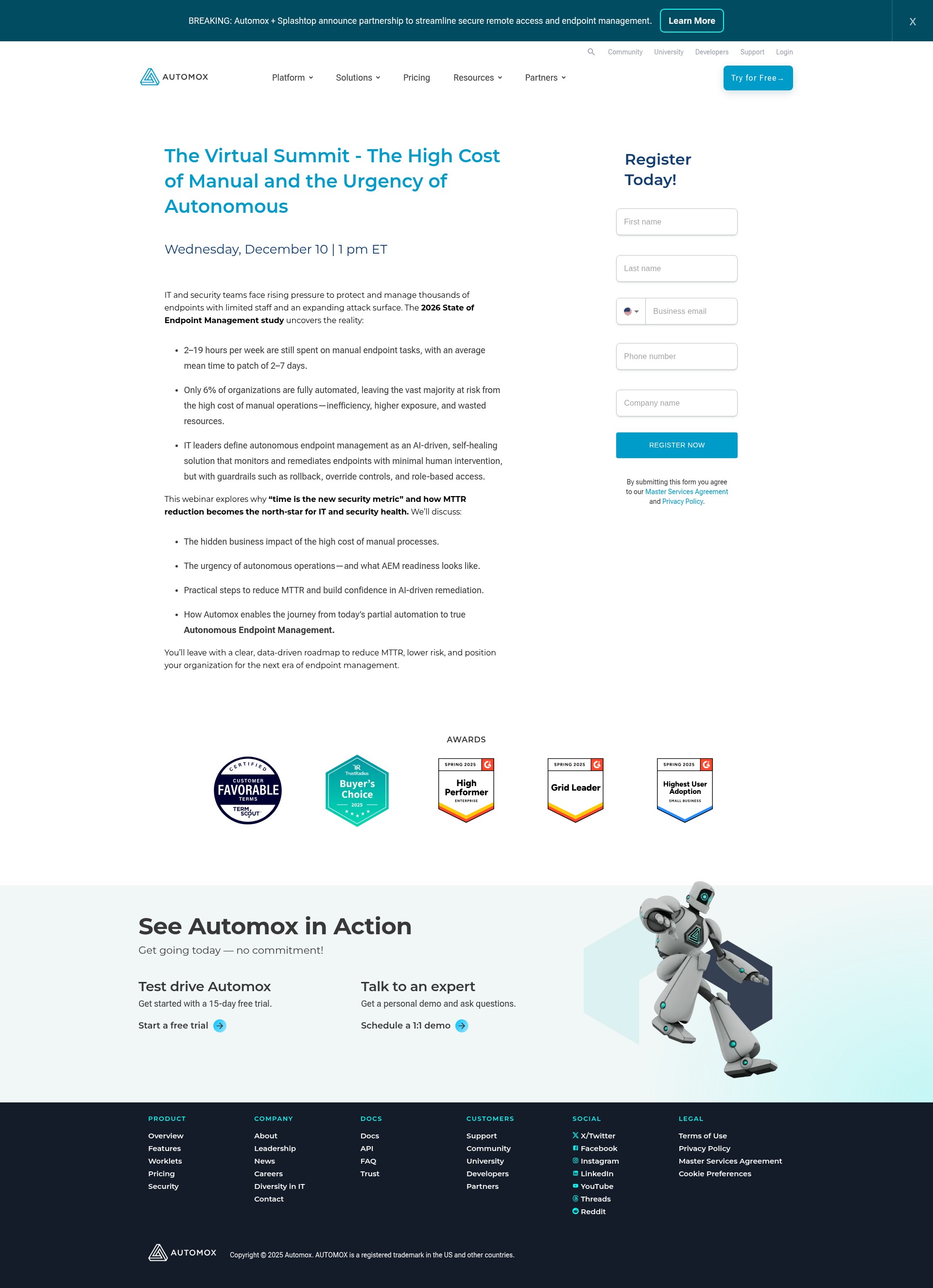 Landing Page