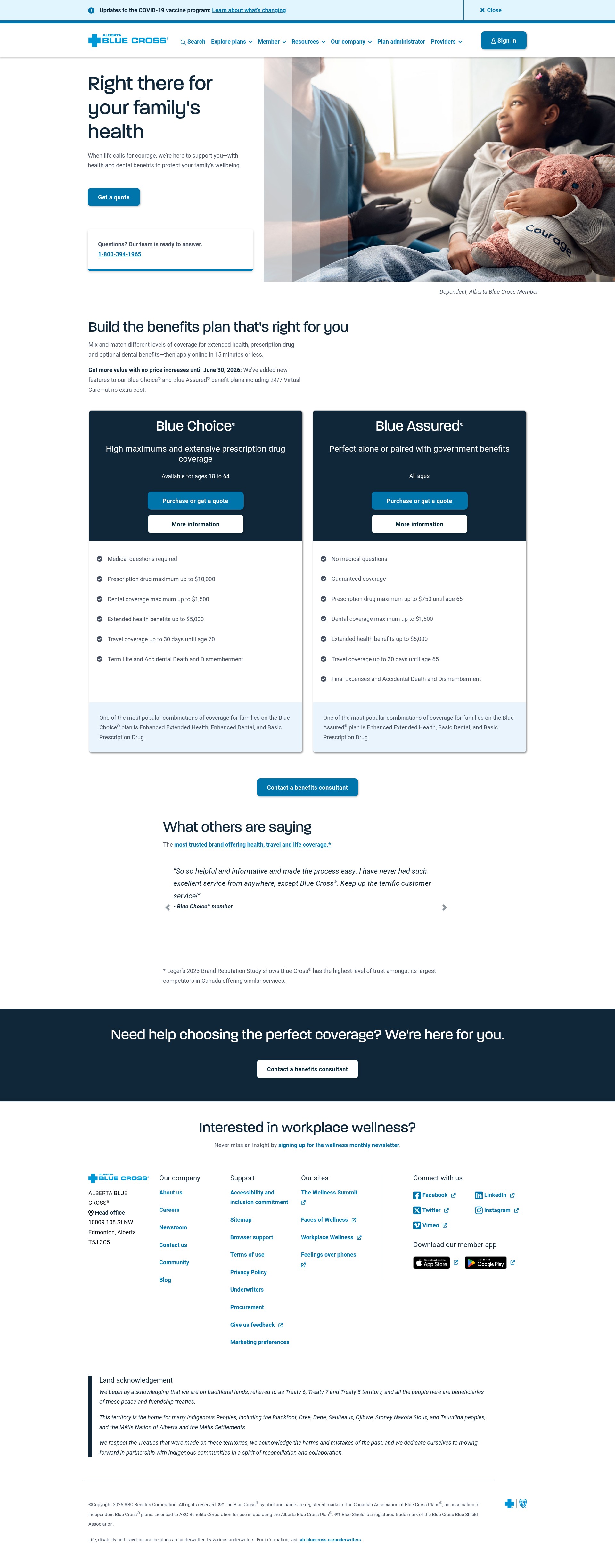 Landing Page
