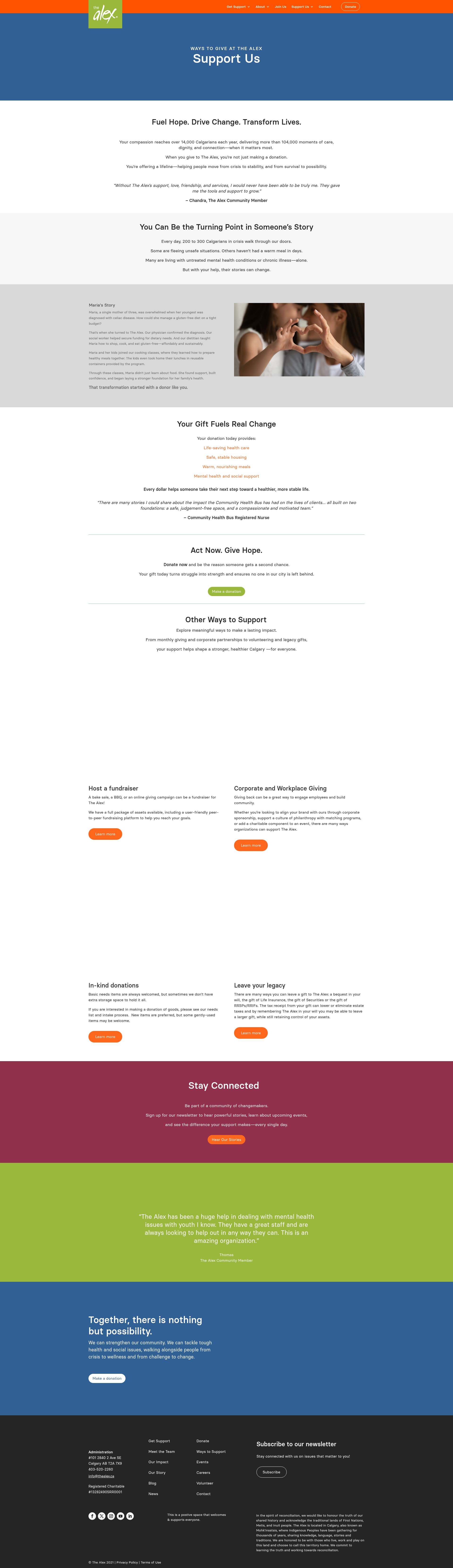 Landing Page