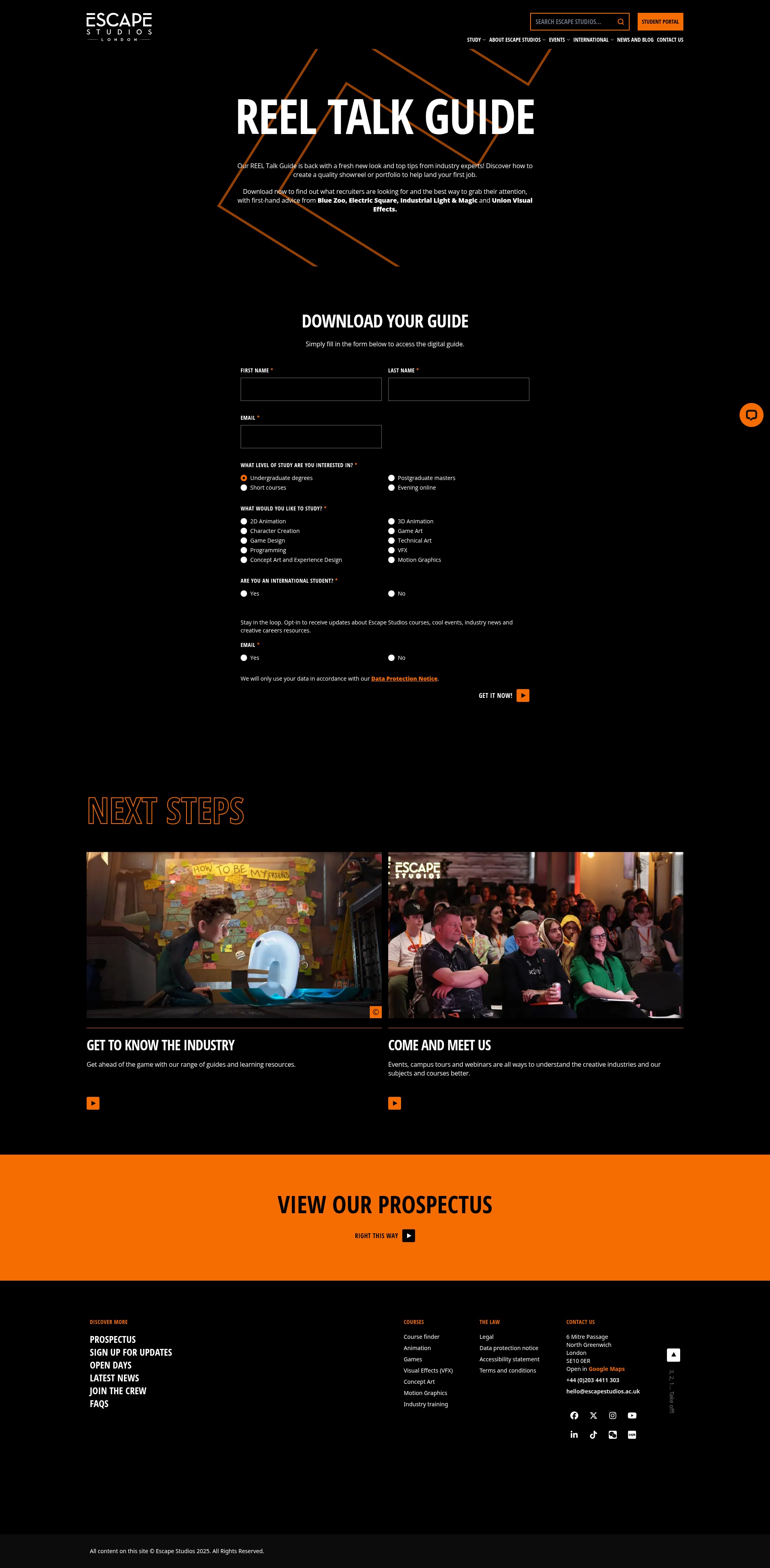 Landing Page