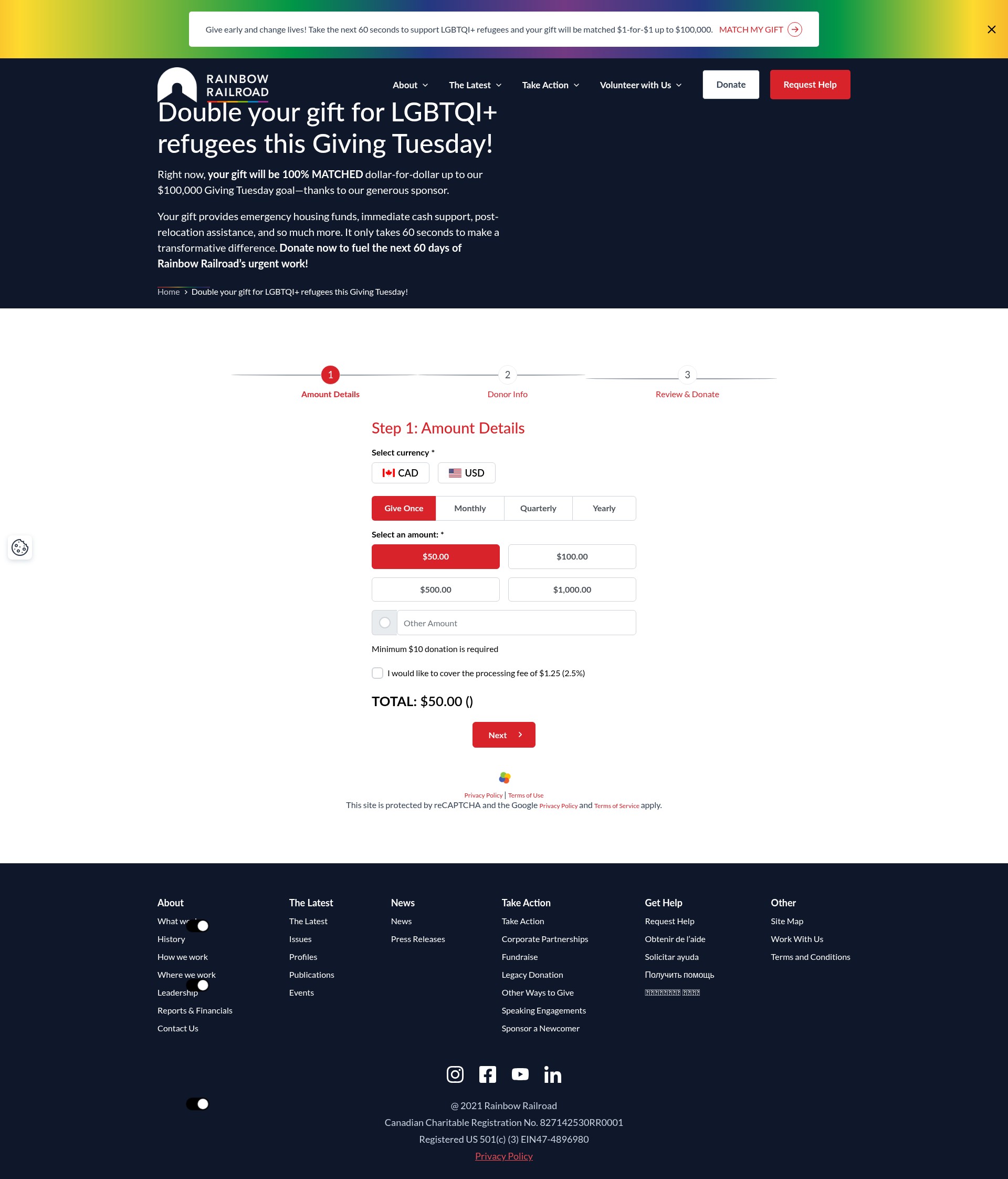 Landing Page