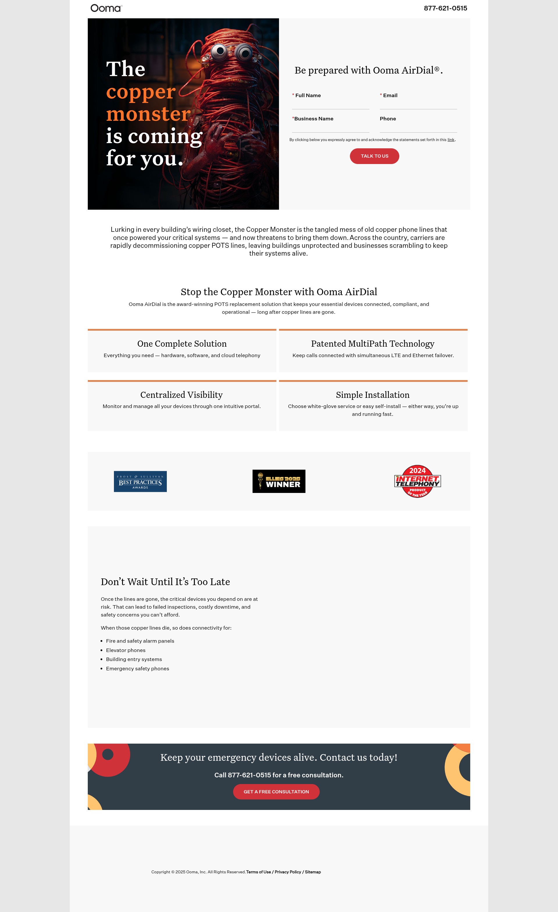 Landing Page