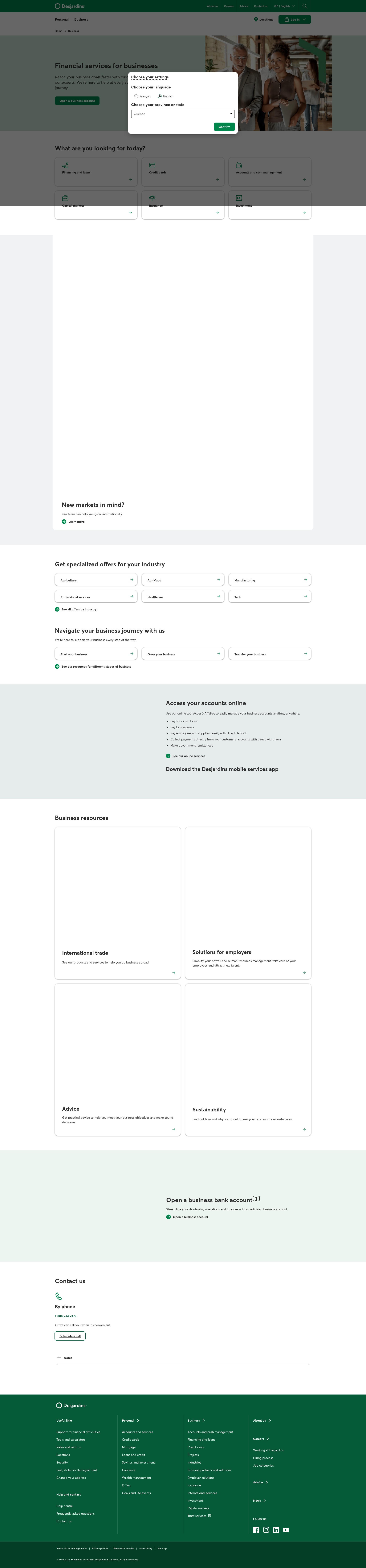 Landing Page