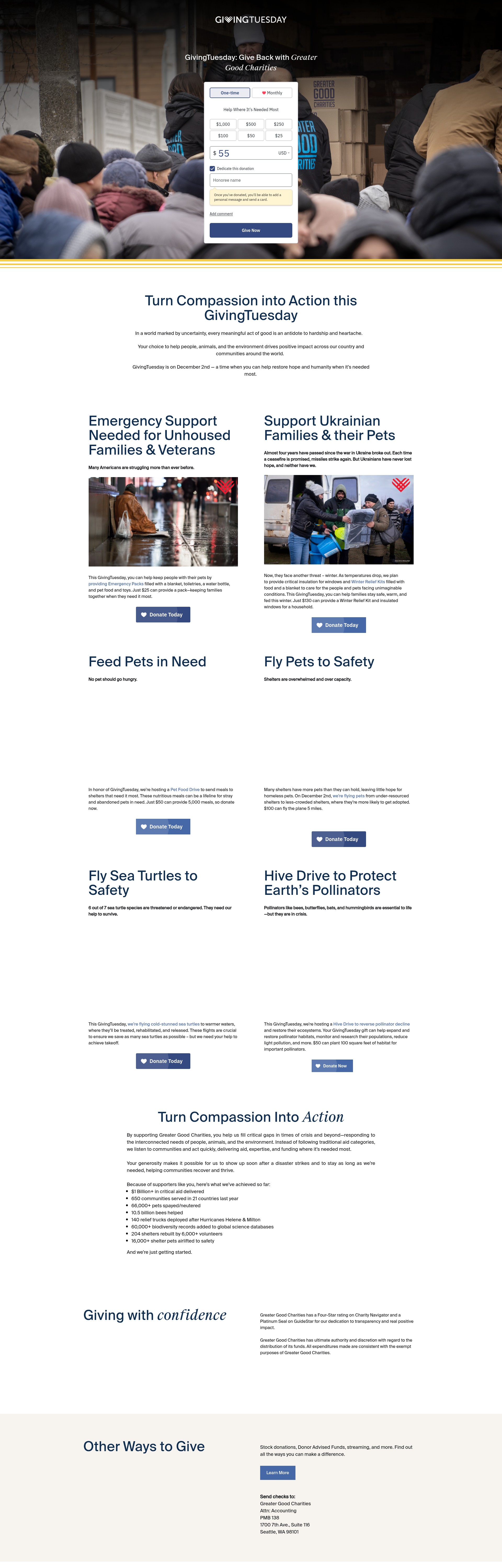 Landing Page