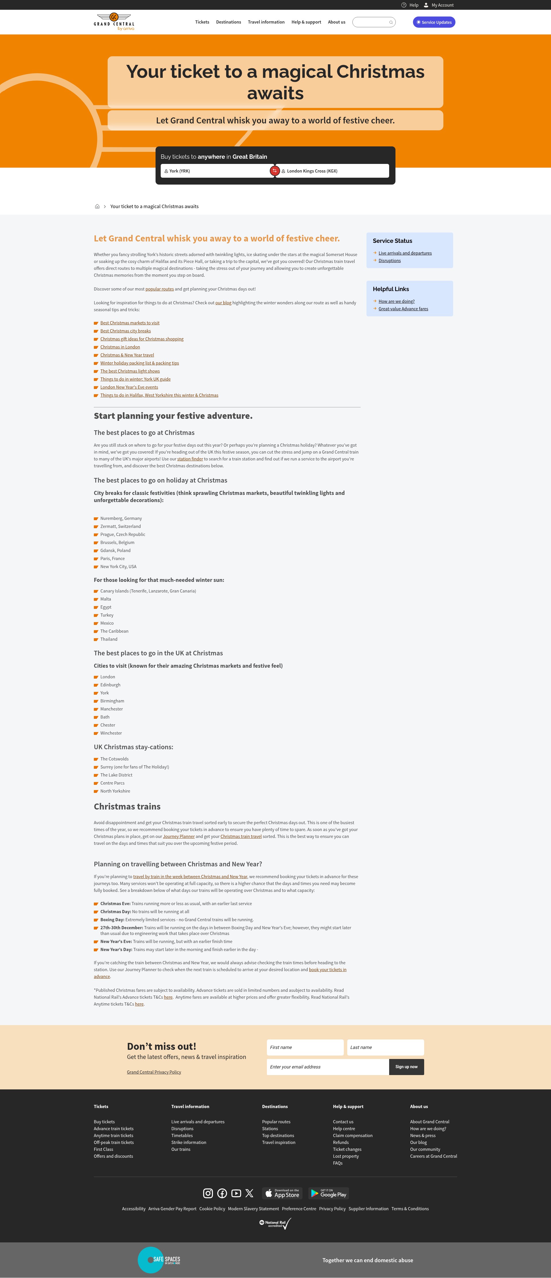 Landing Page