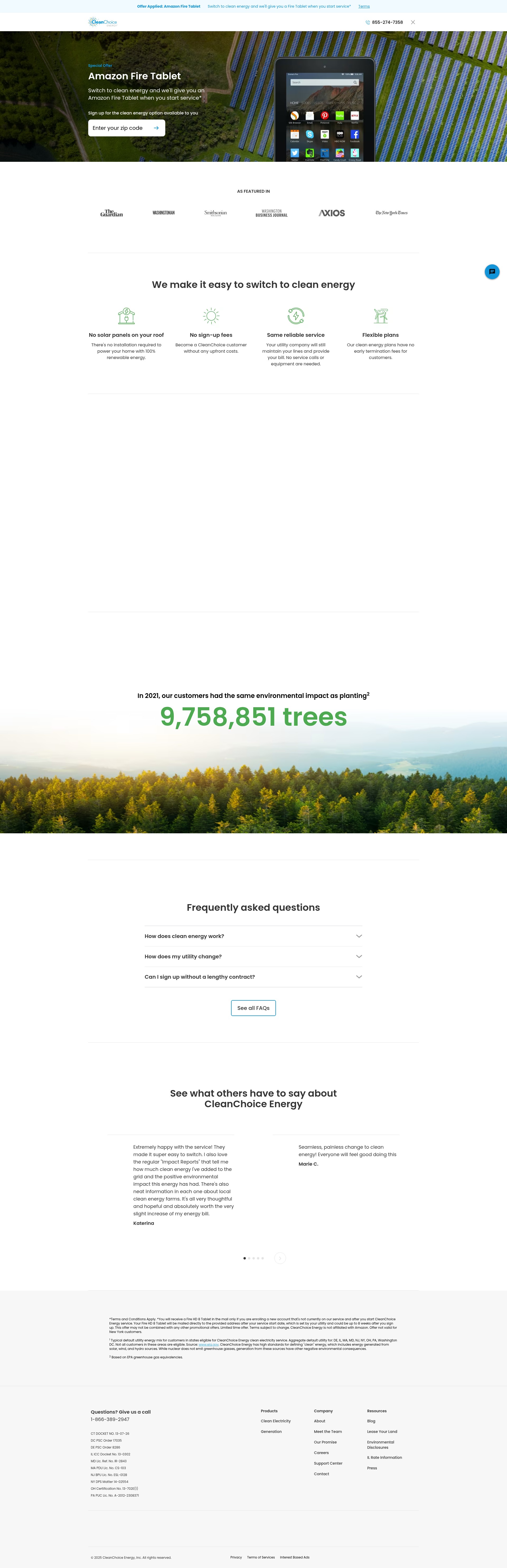 Landing Page