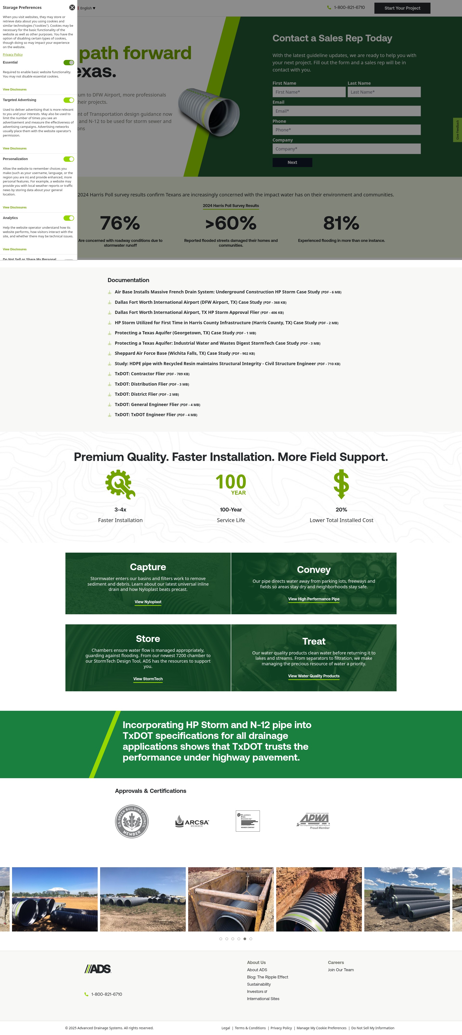 Landing Page