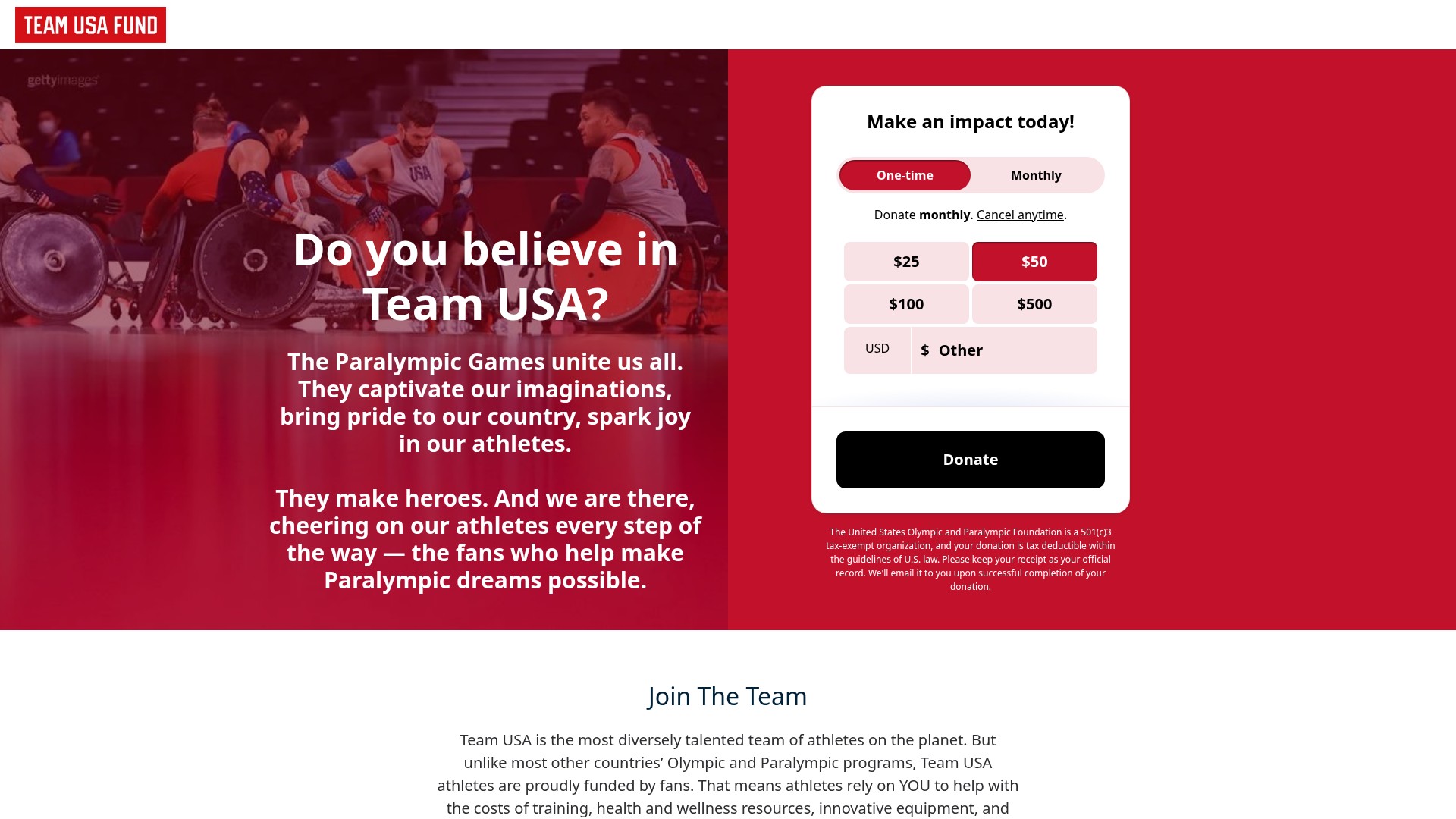 Landing Page