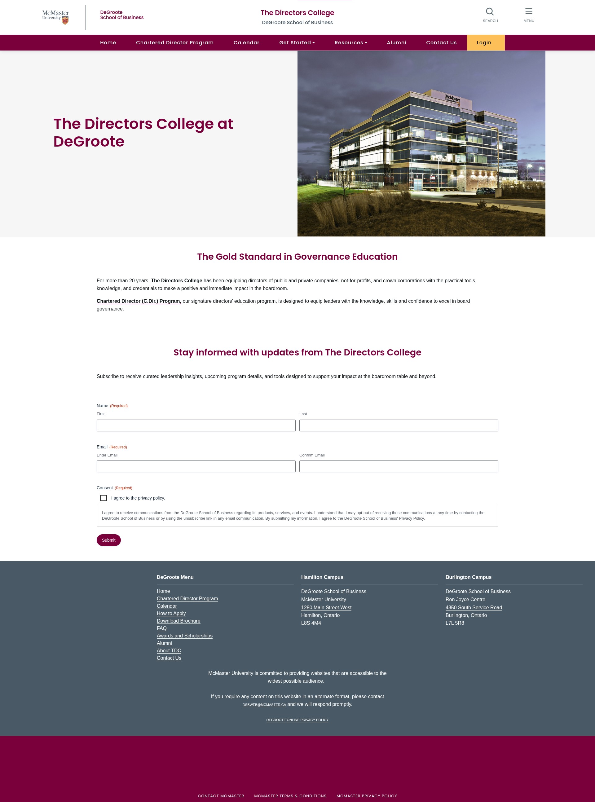 Landing Page
