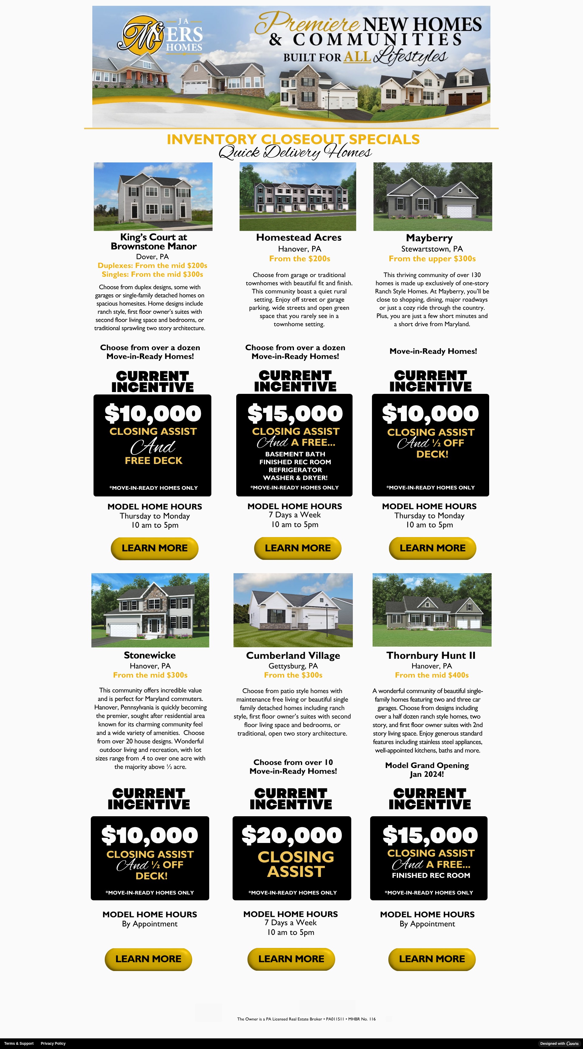 Landing Page