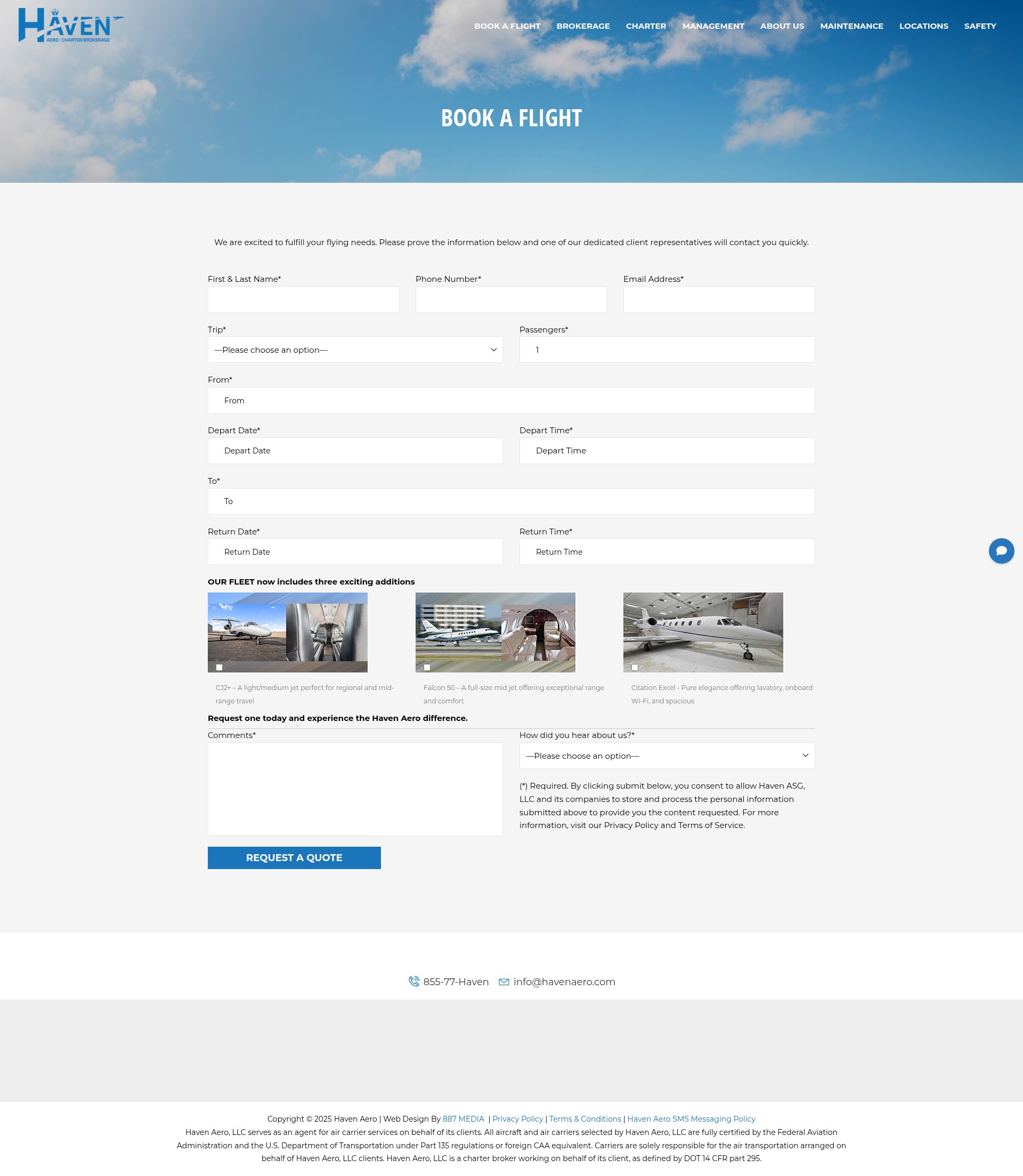 Landing Page