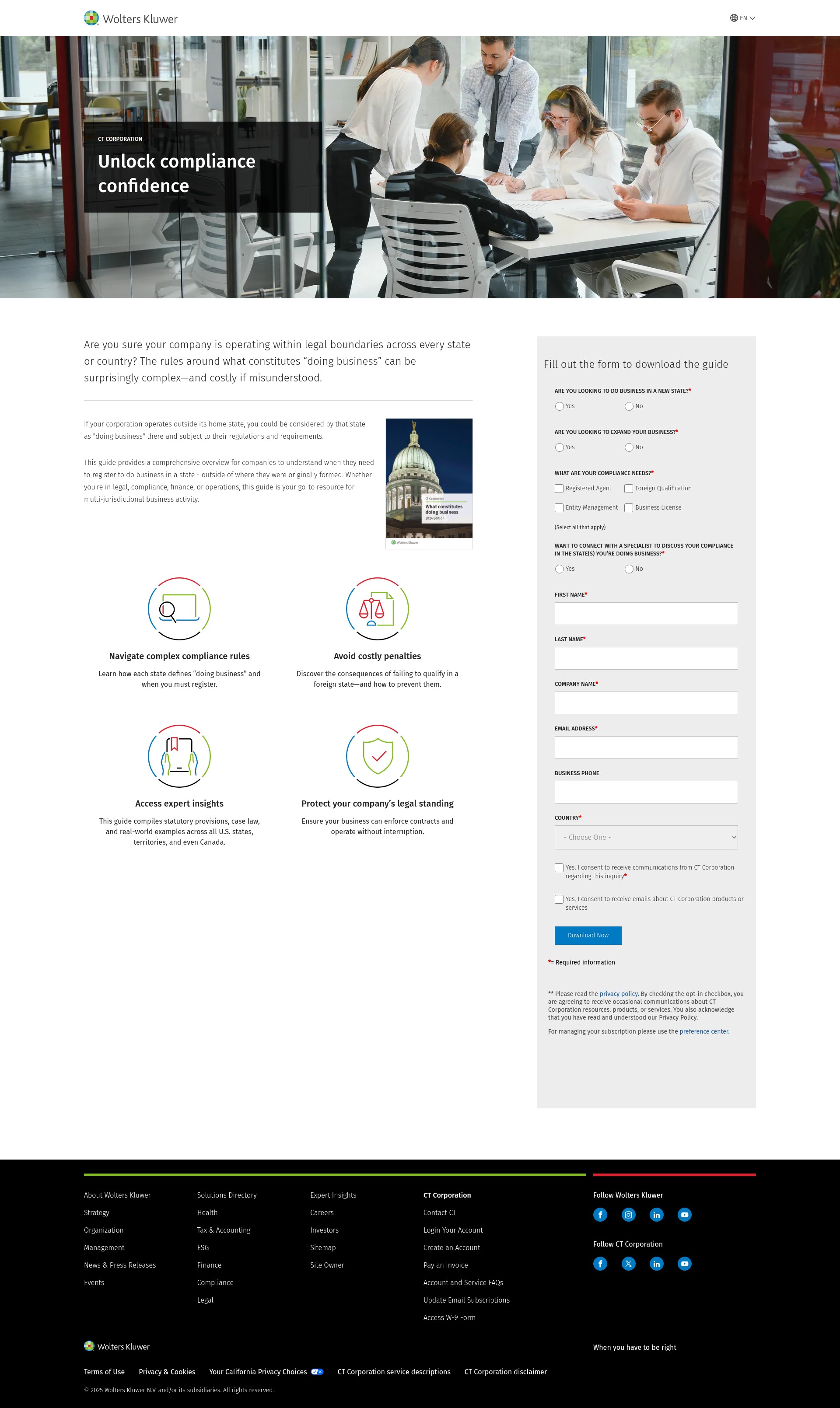 Landing Page