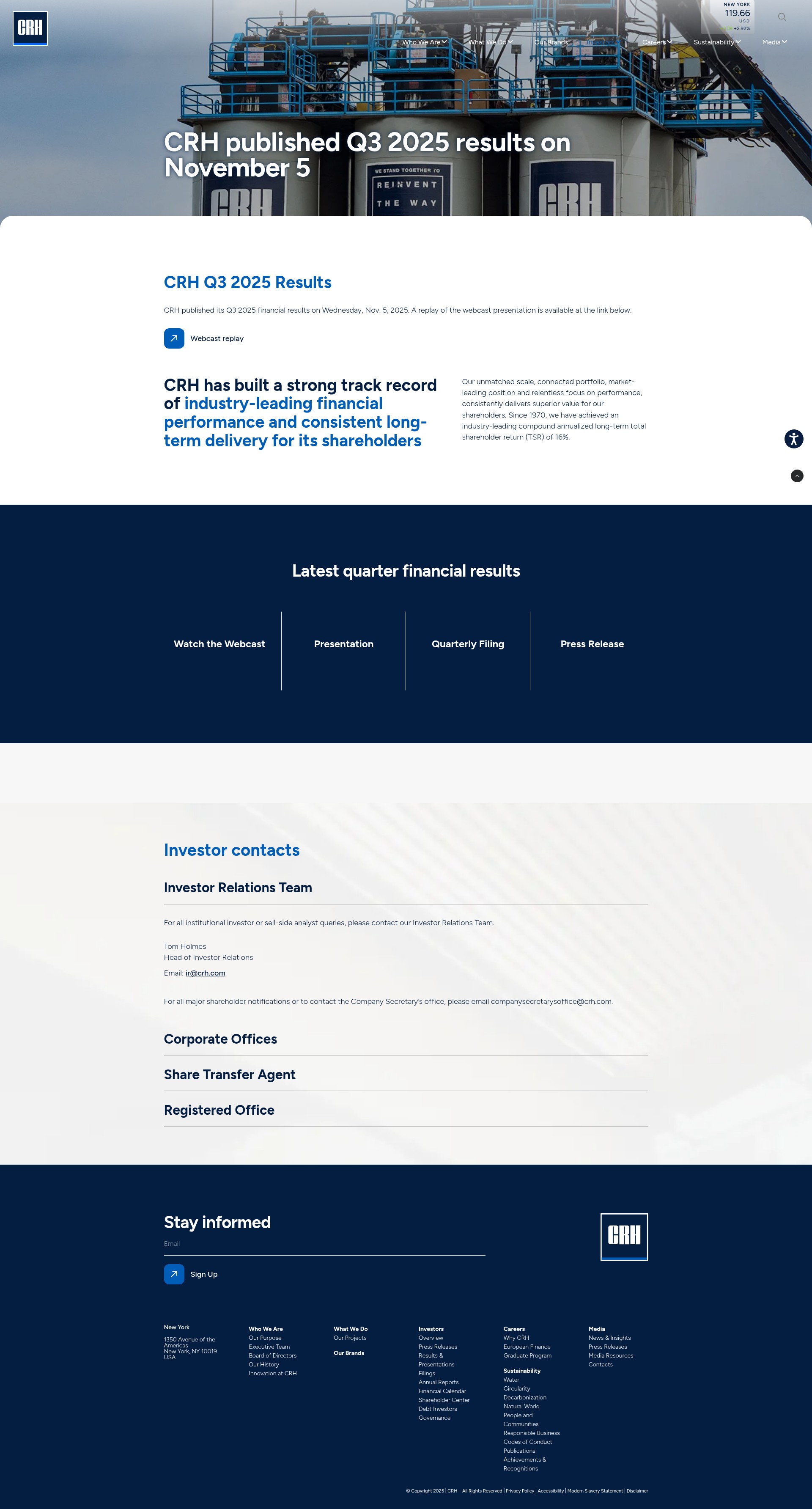 Landing Page