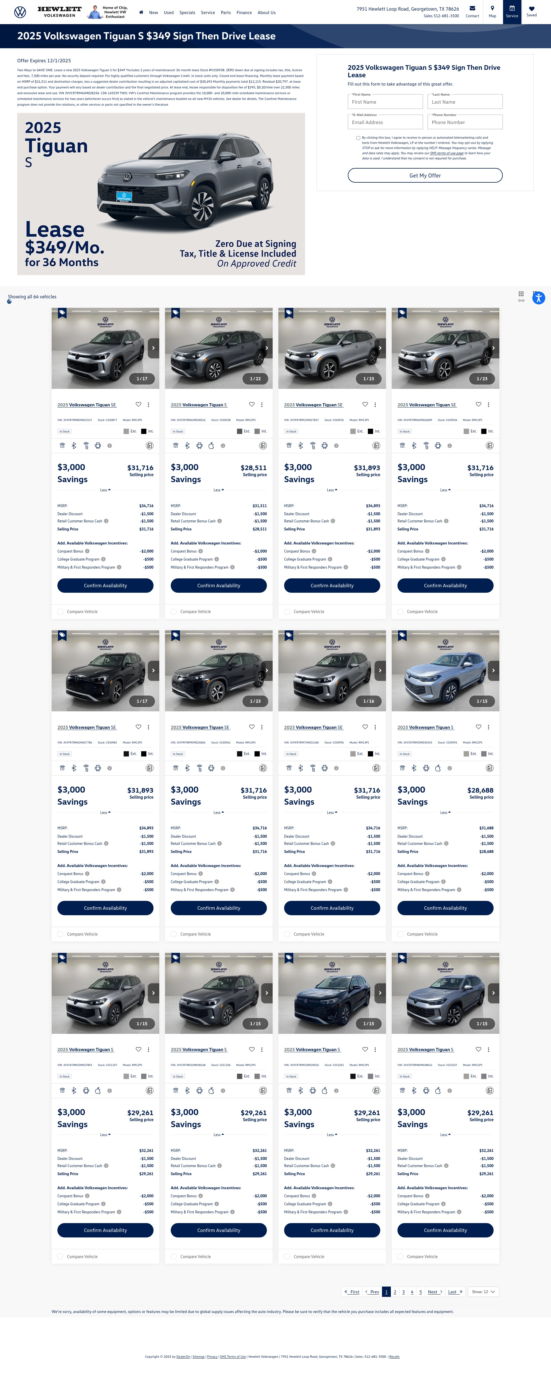 Landing Page