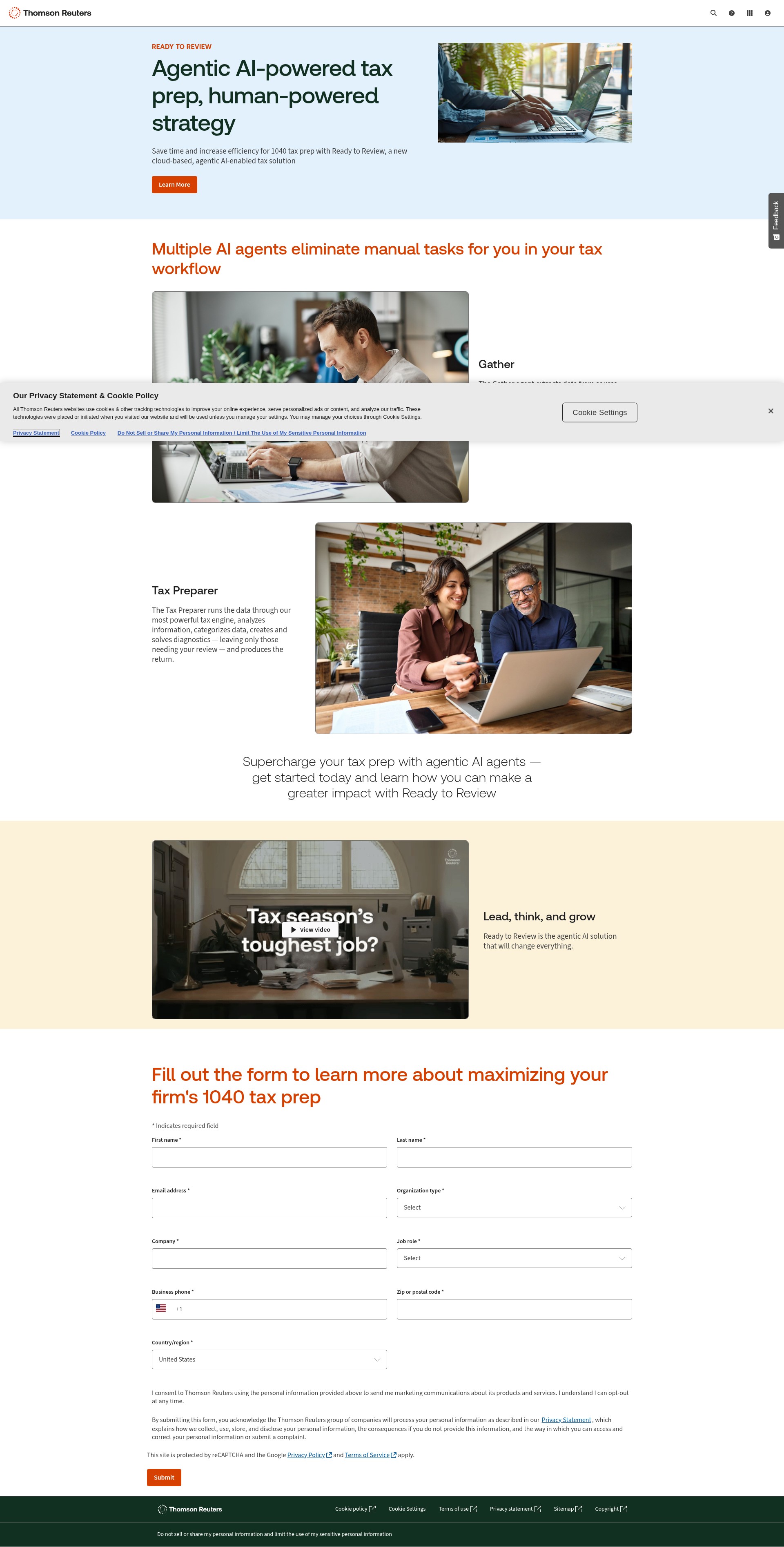 Landing Page