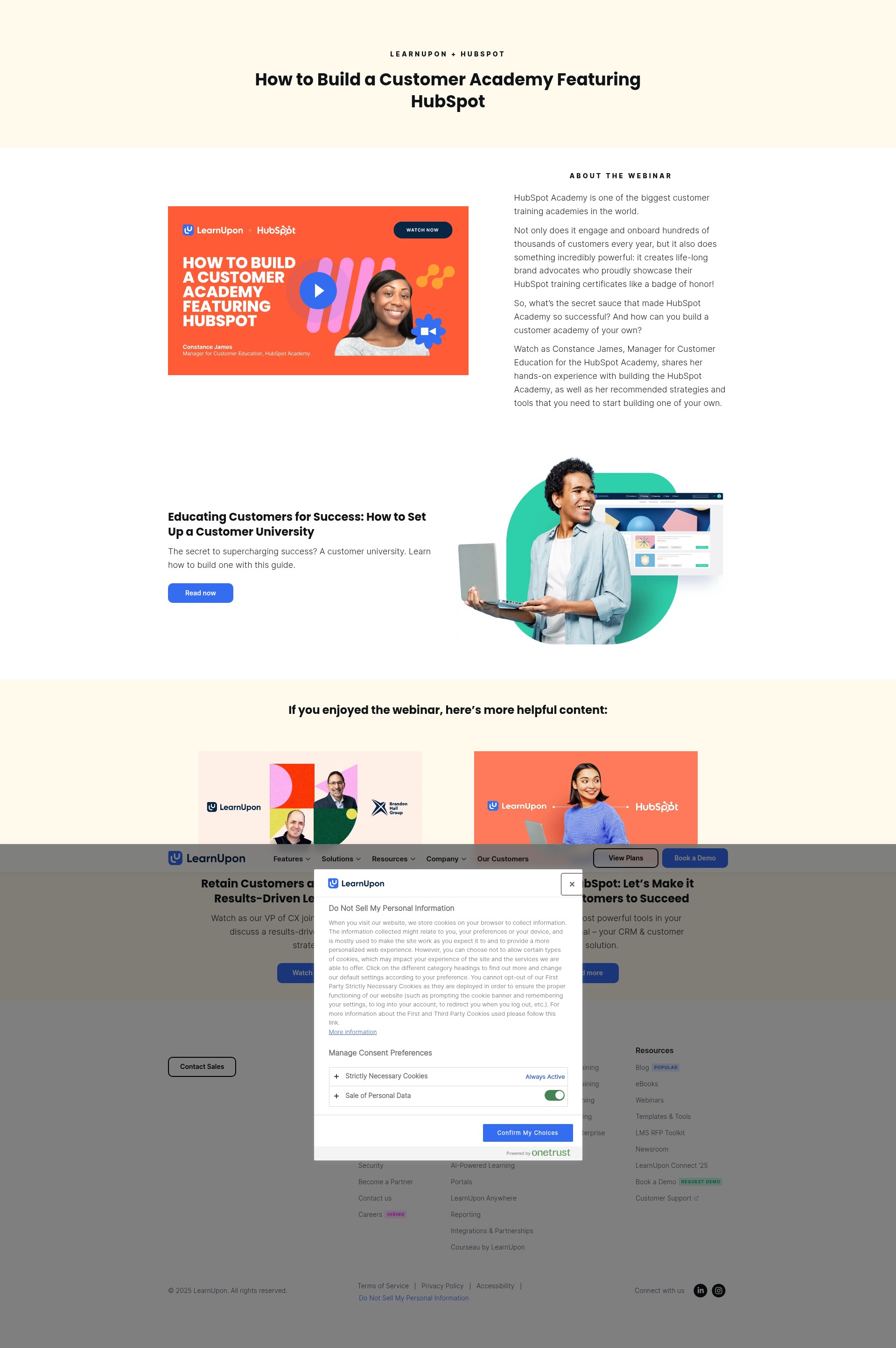 Landing Page