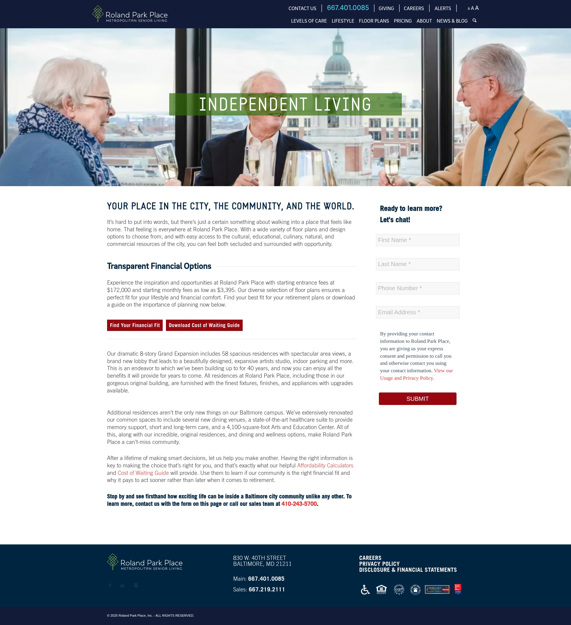 Landing Page