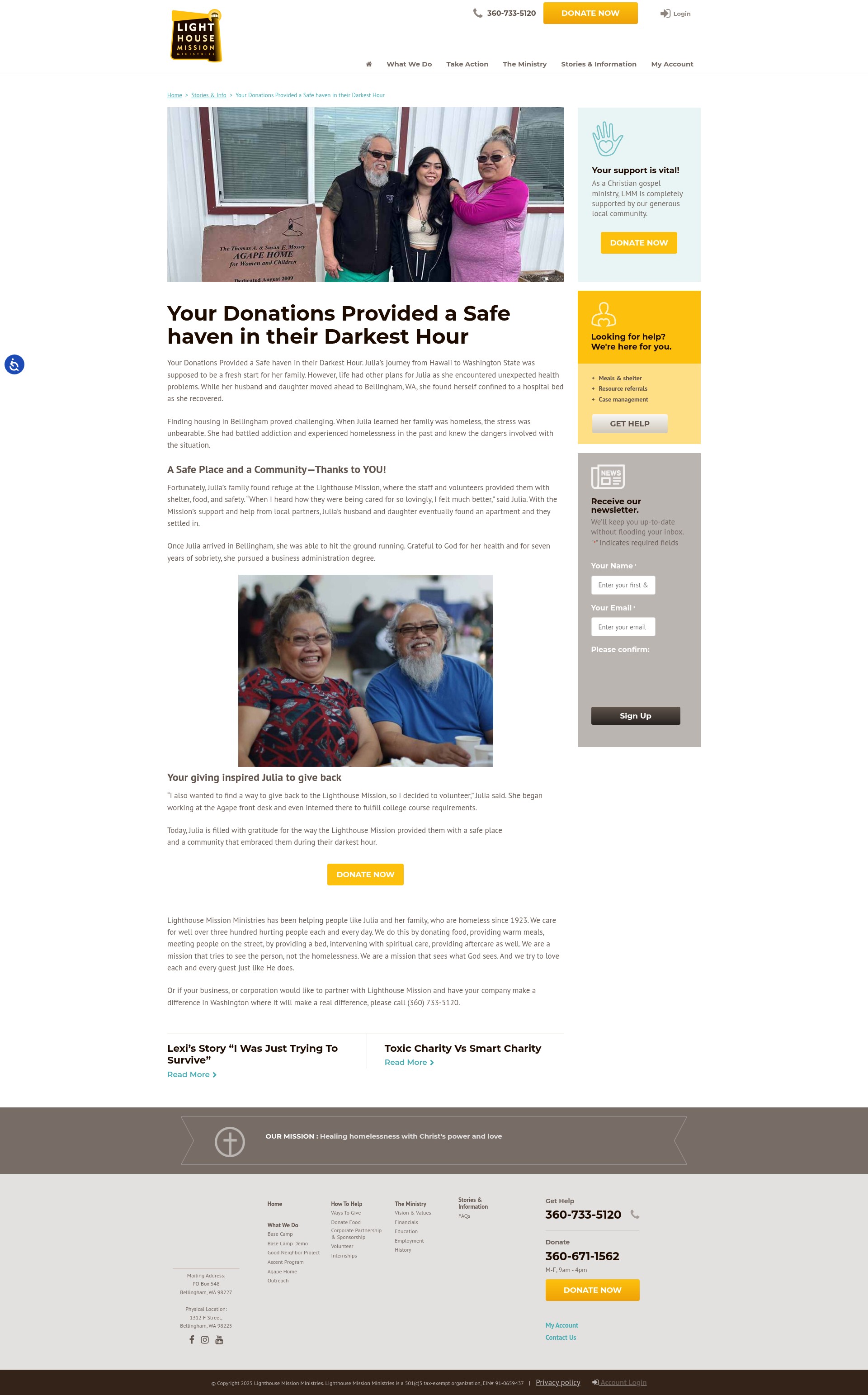 Landing Page